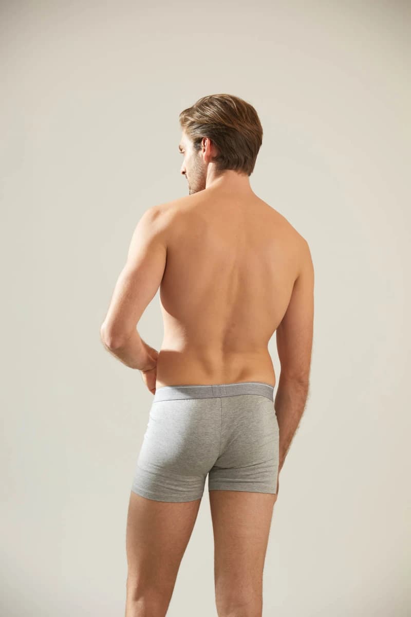 Men's Grey Modal Boxer — view 4