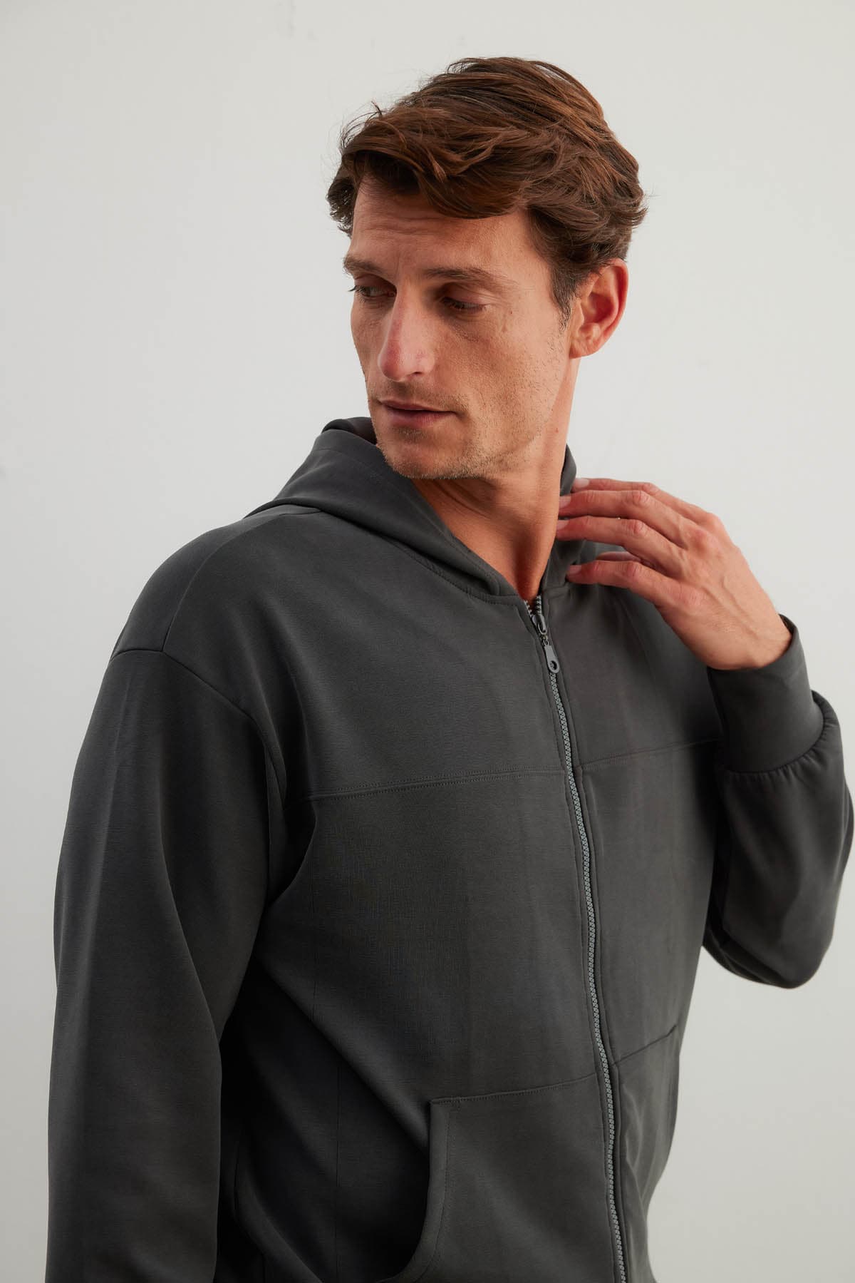 Men's Neutral Modal Sweatshirt — view 2