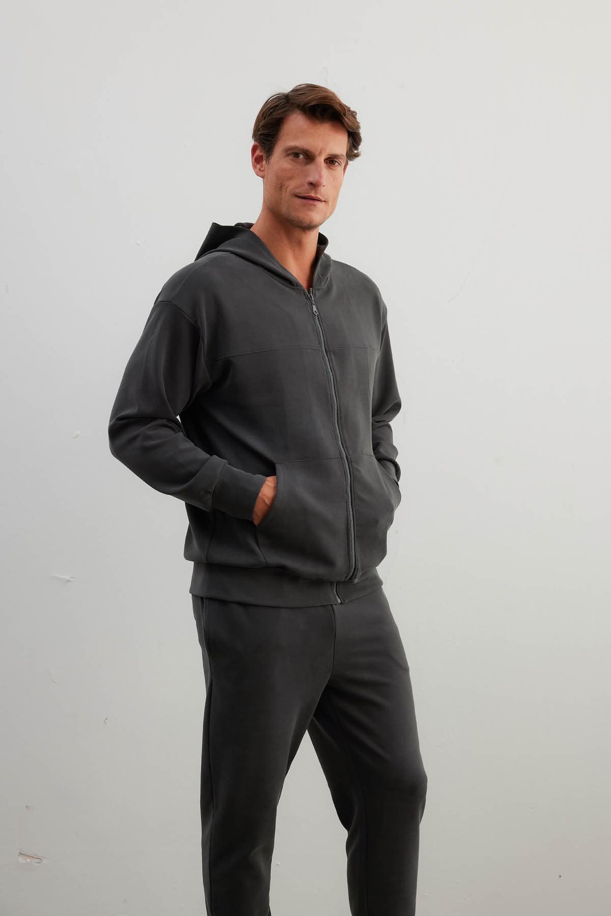 Men's Neutral Modal Sweatshirt — view 2
