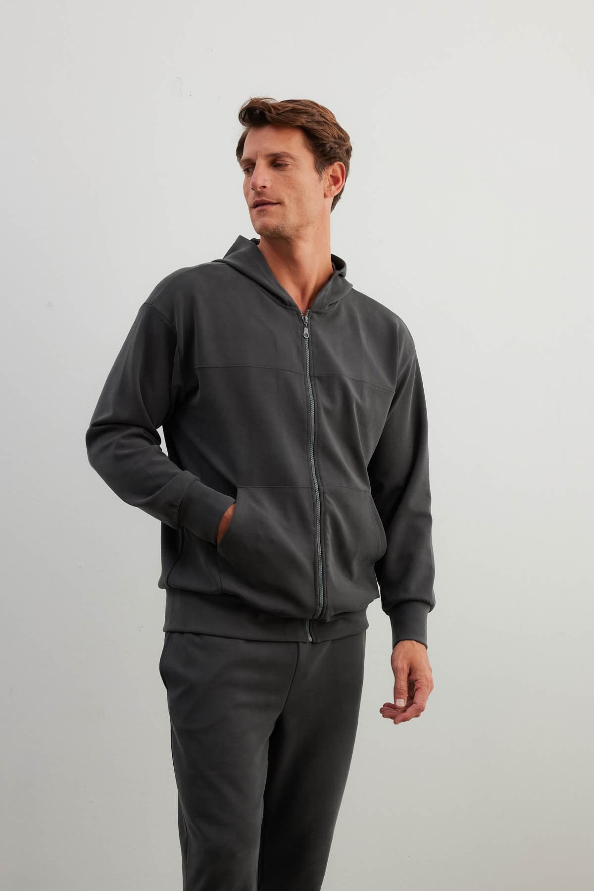 Men's Neutral Modal Sweatshirt — view 3