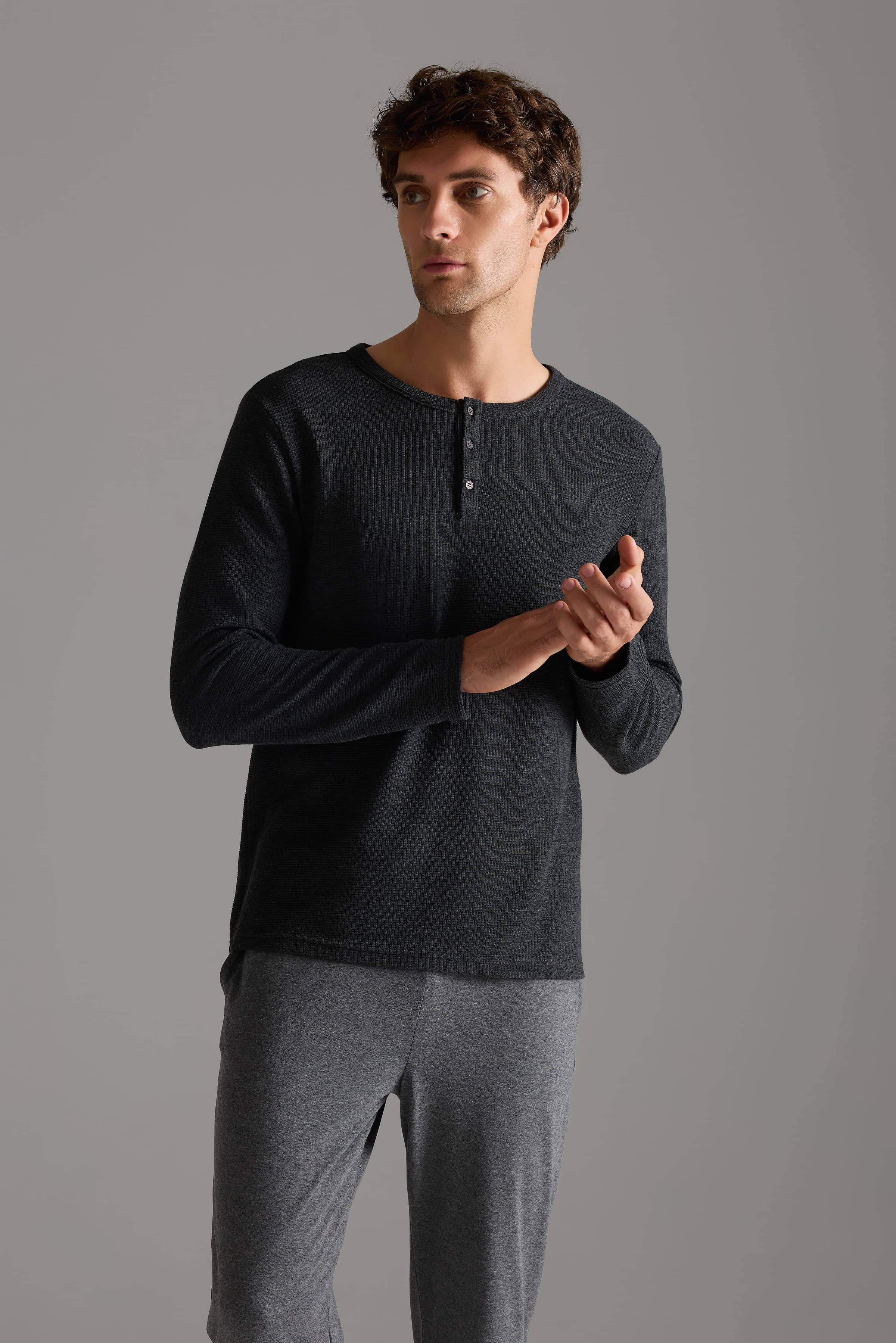 Men's Neutral Cotton Tee — view 3