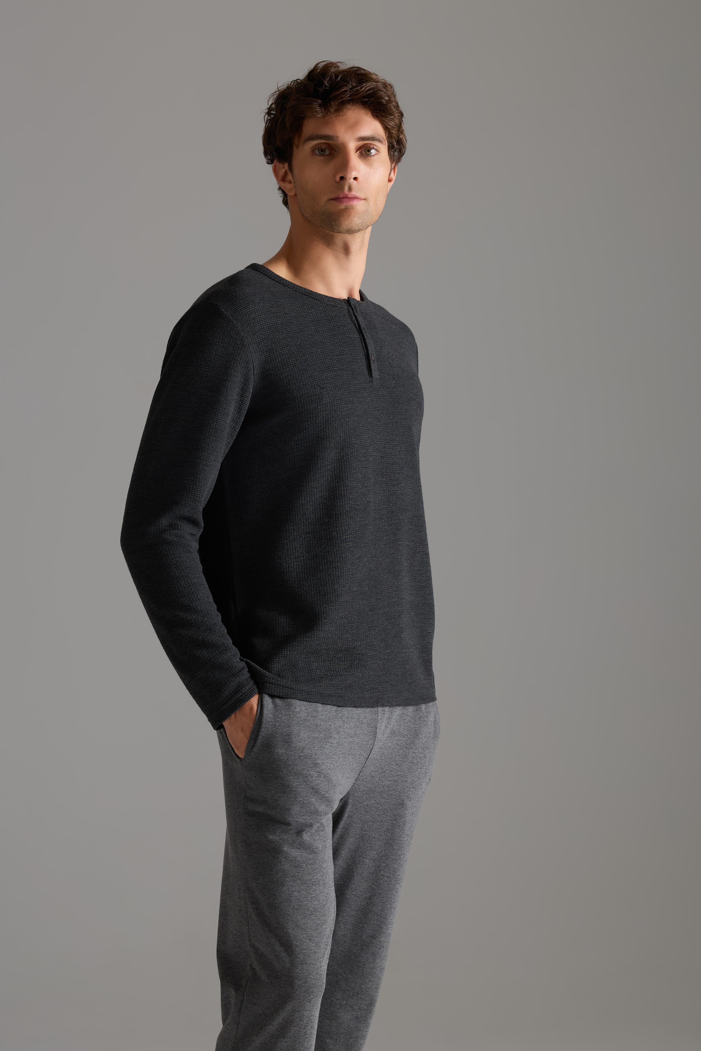 Men's Neutral Cotton Tee — view 4