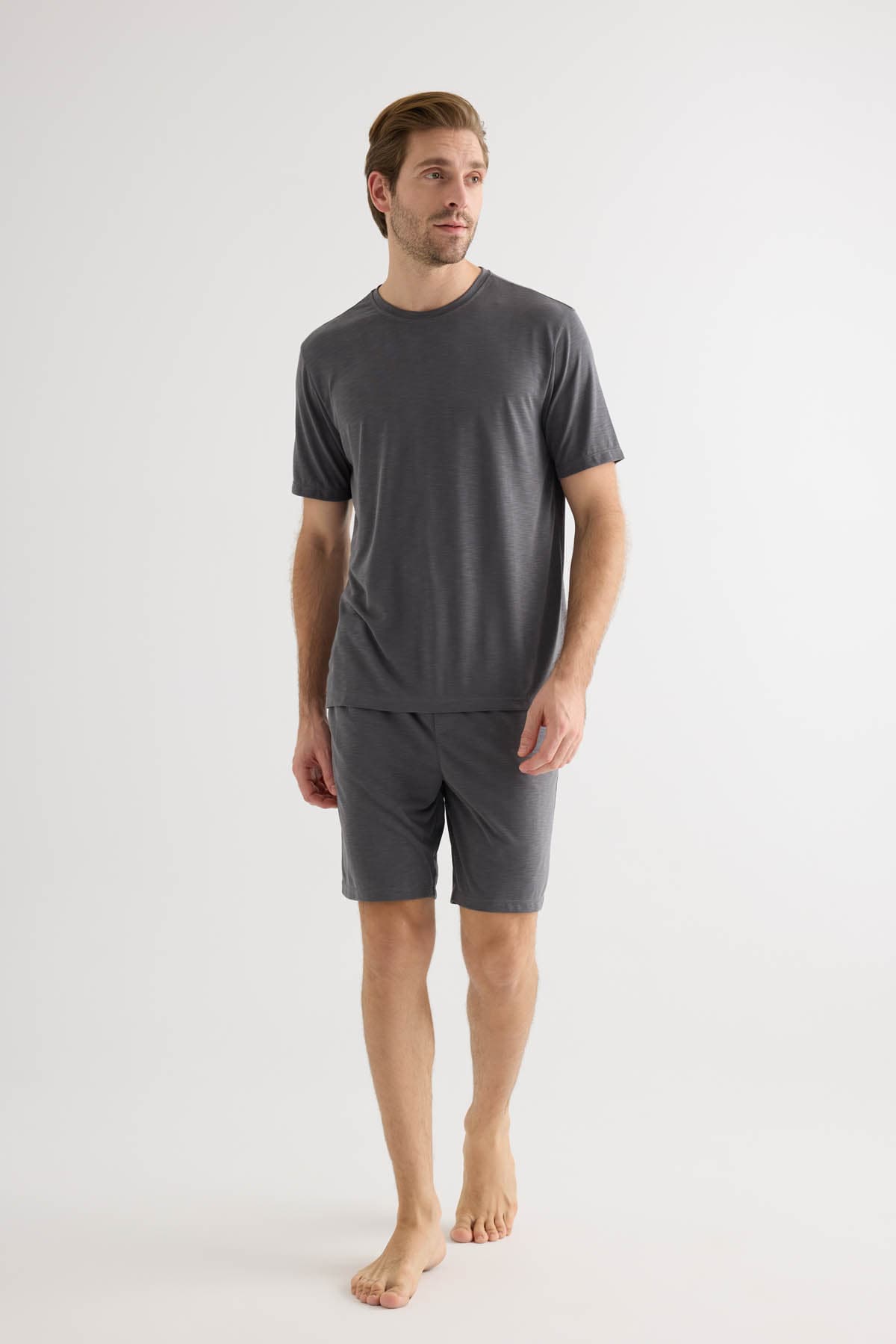 Men's Neutral Modal Shorts — view 2