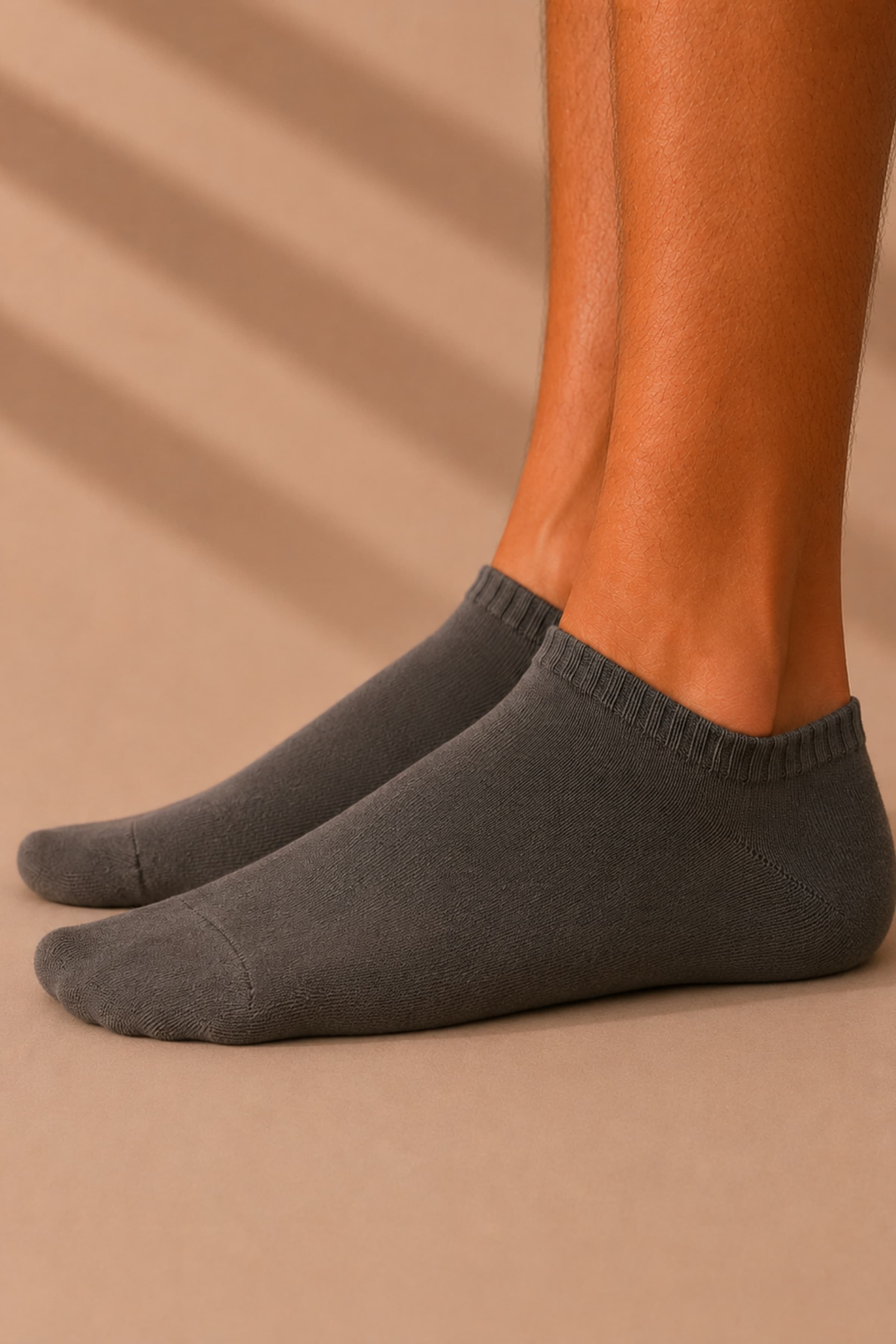 Men's Neutral Bamboo Socks — view 1