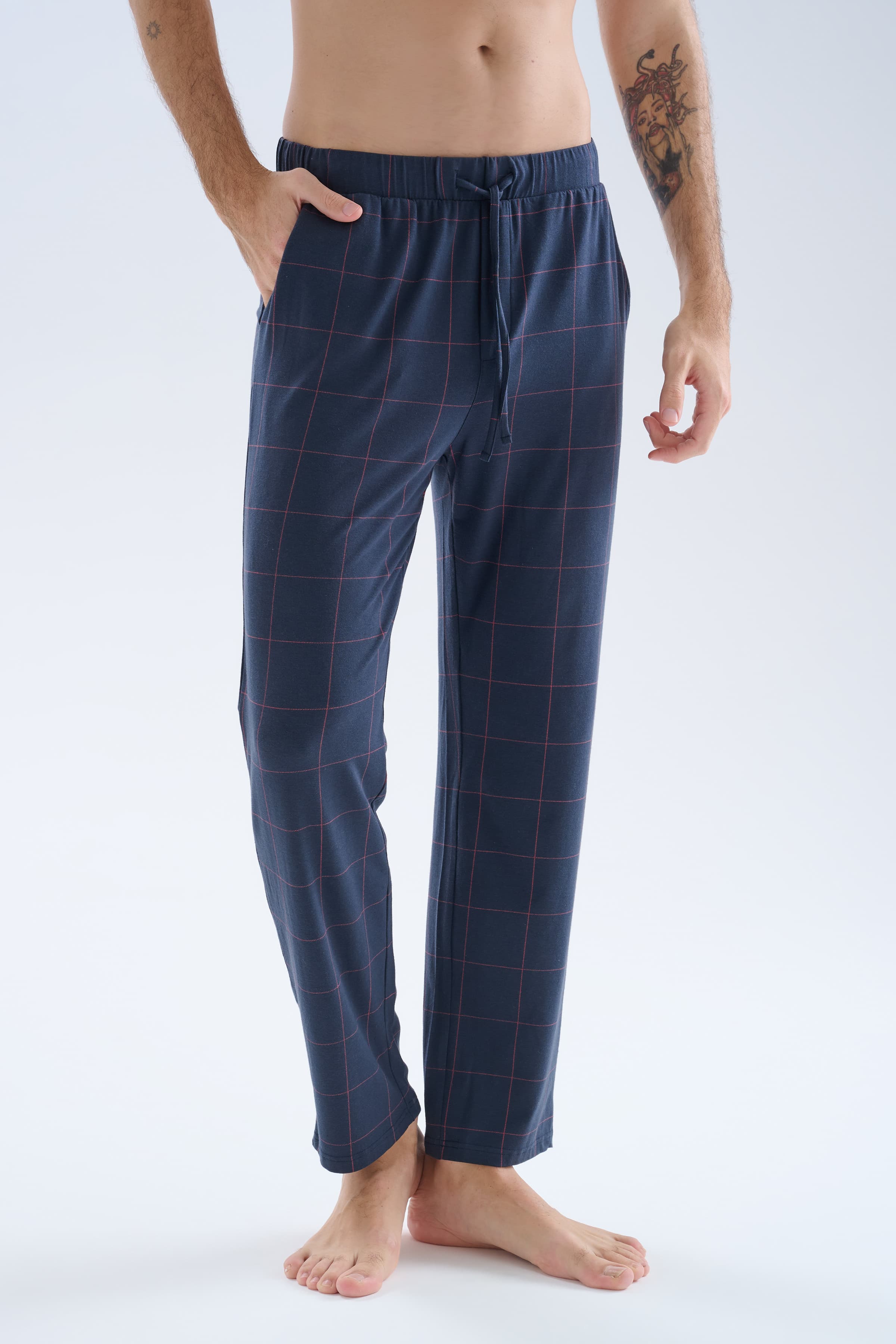 Men's Neutral Modal Pajama Set — view 4