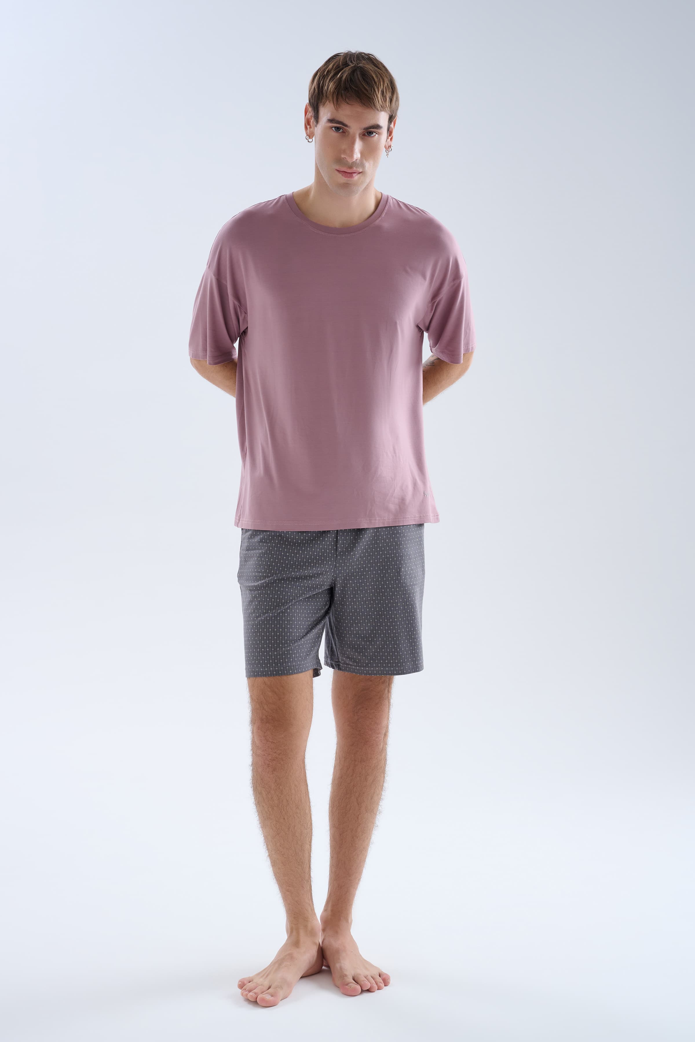 Men's Neutral Modal Pajama Top — view 2