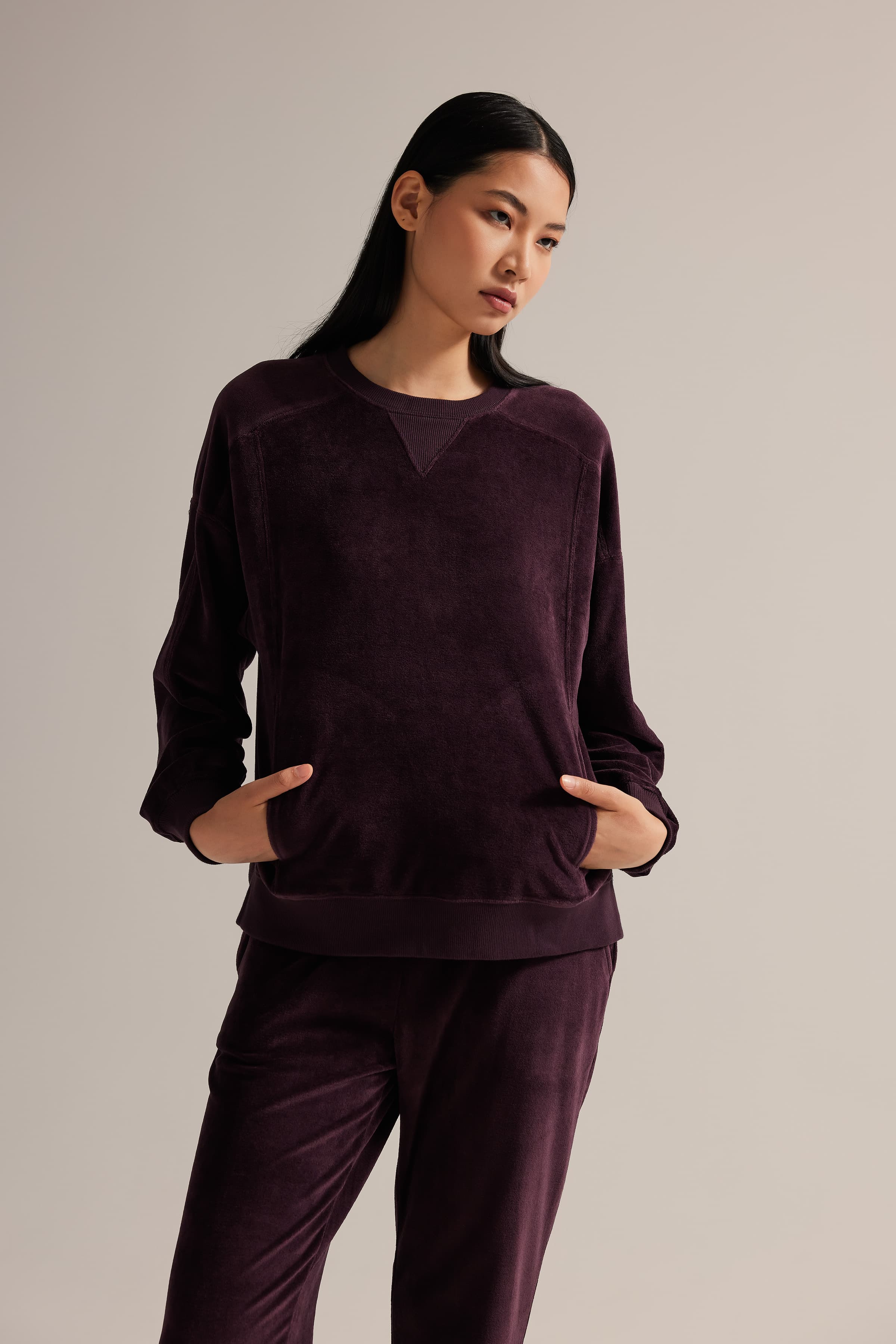 Women's Neutral Modal Sweatshirt — view 2