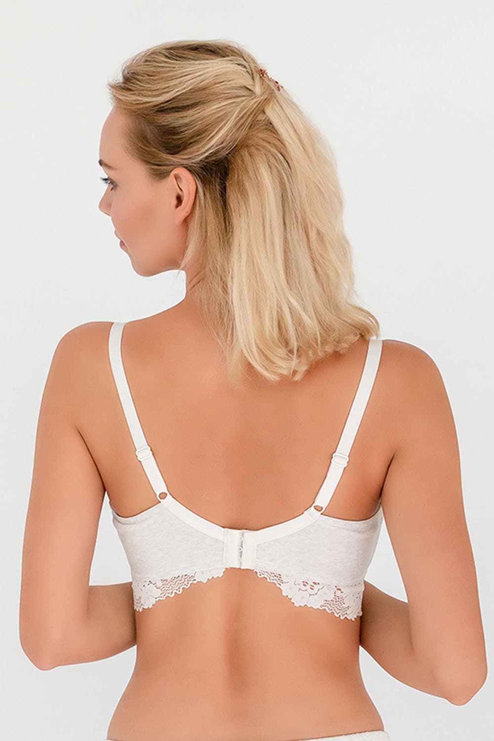 Women's Neutral Modal Nursing Bra — view 3