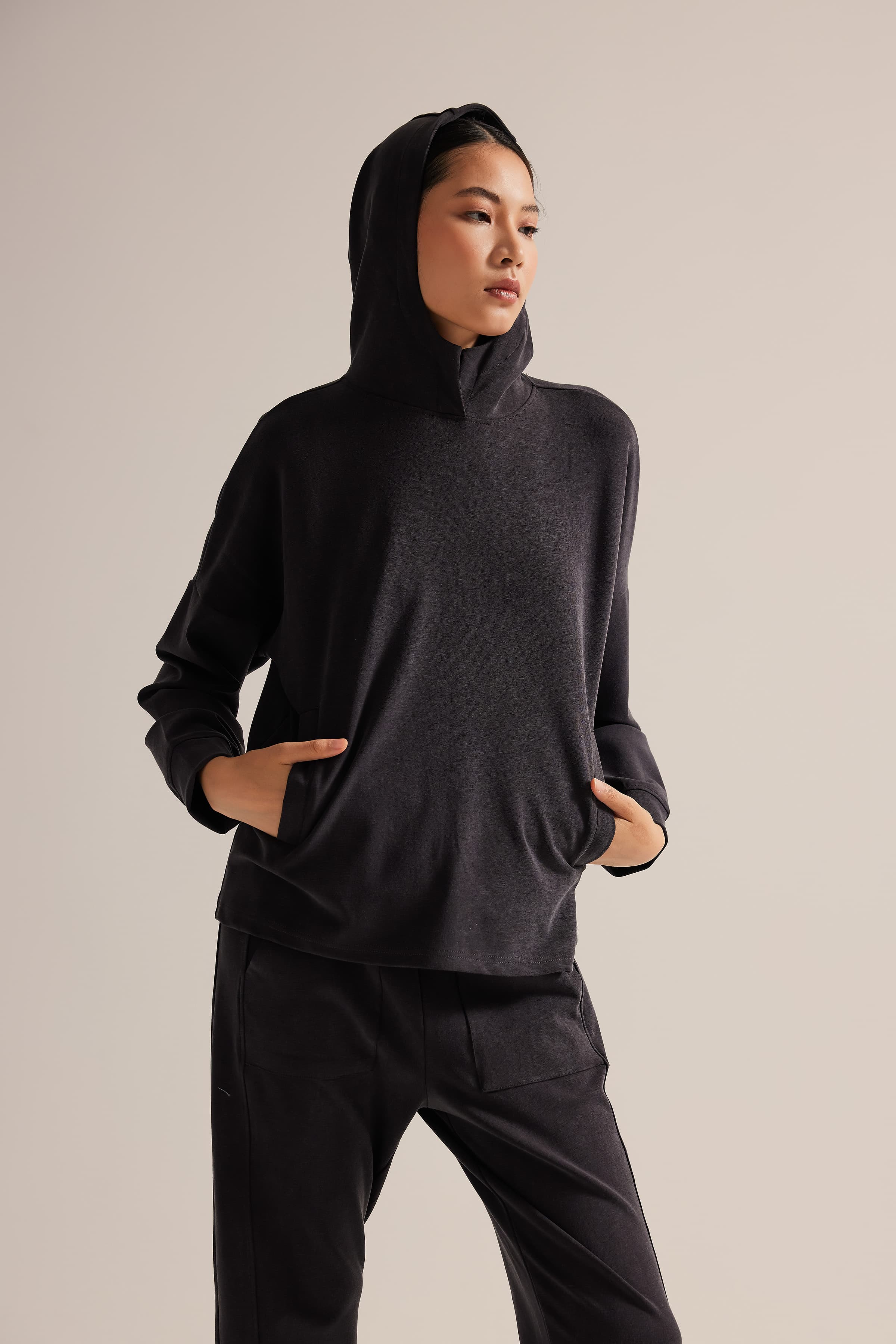 Women's Brown Modal Sweatshirt — view 4