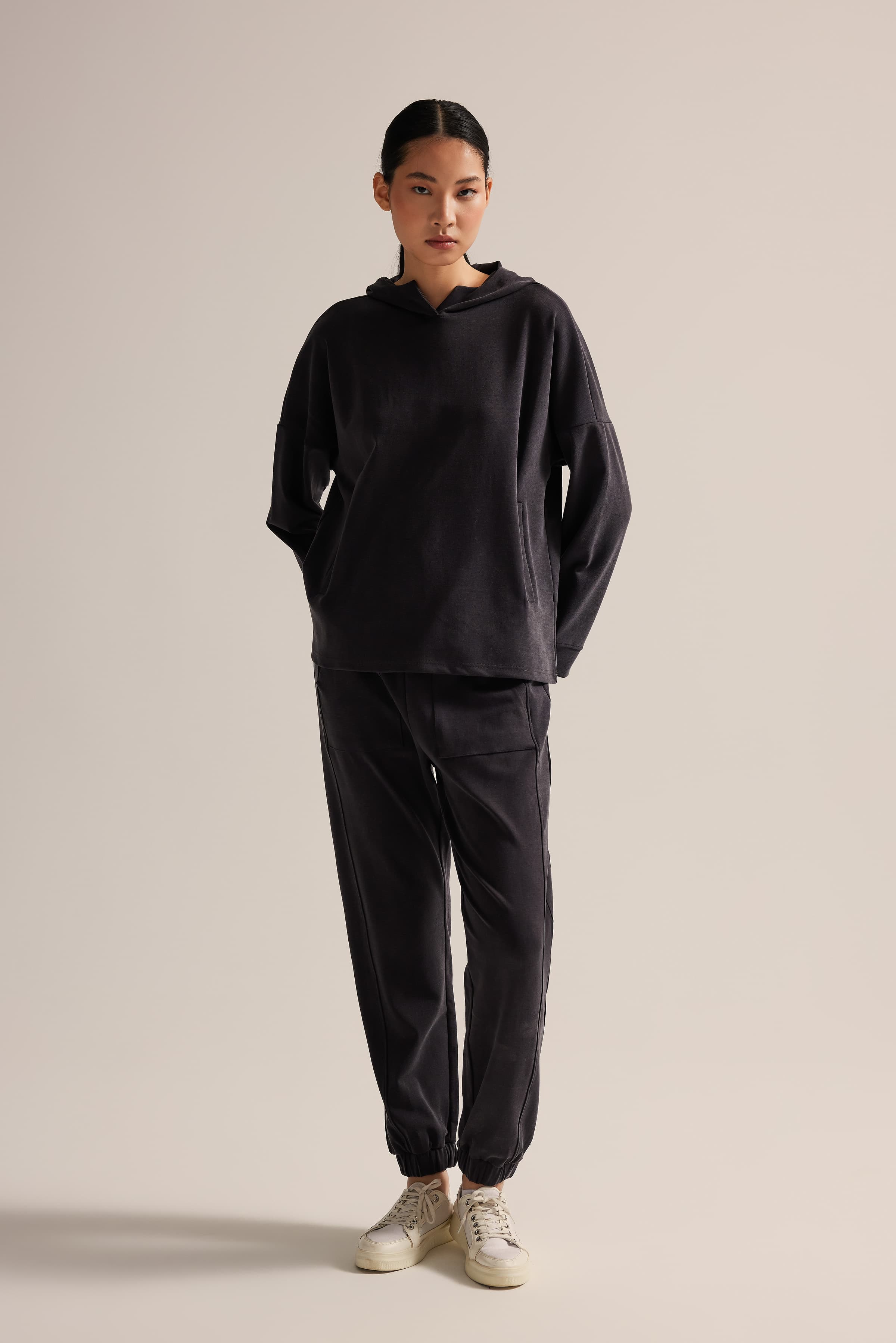Women's Brown Modal Trousers — view 2