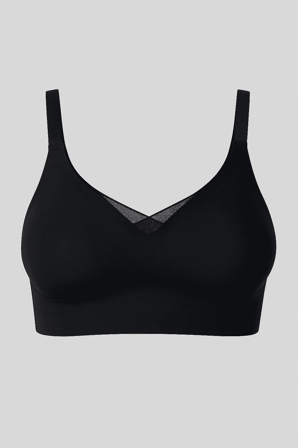 Women's Black Modal Bra — view 1