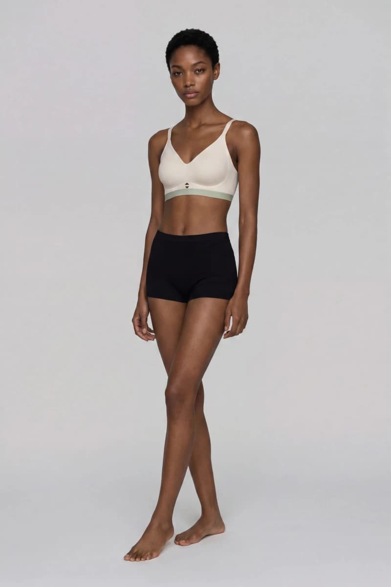 Women's Ecru Modal Bra — view 1