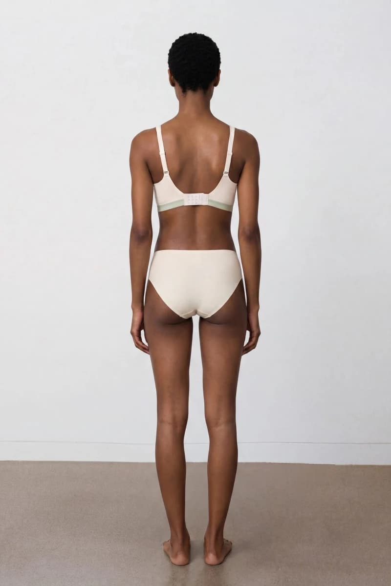 Women's Ecru Modal Bra — view 2
