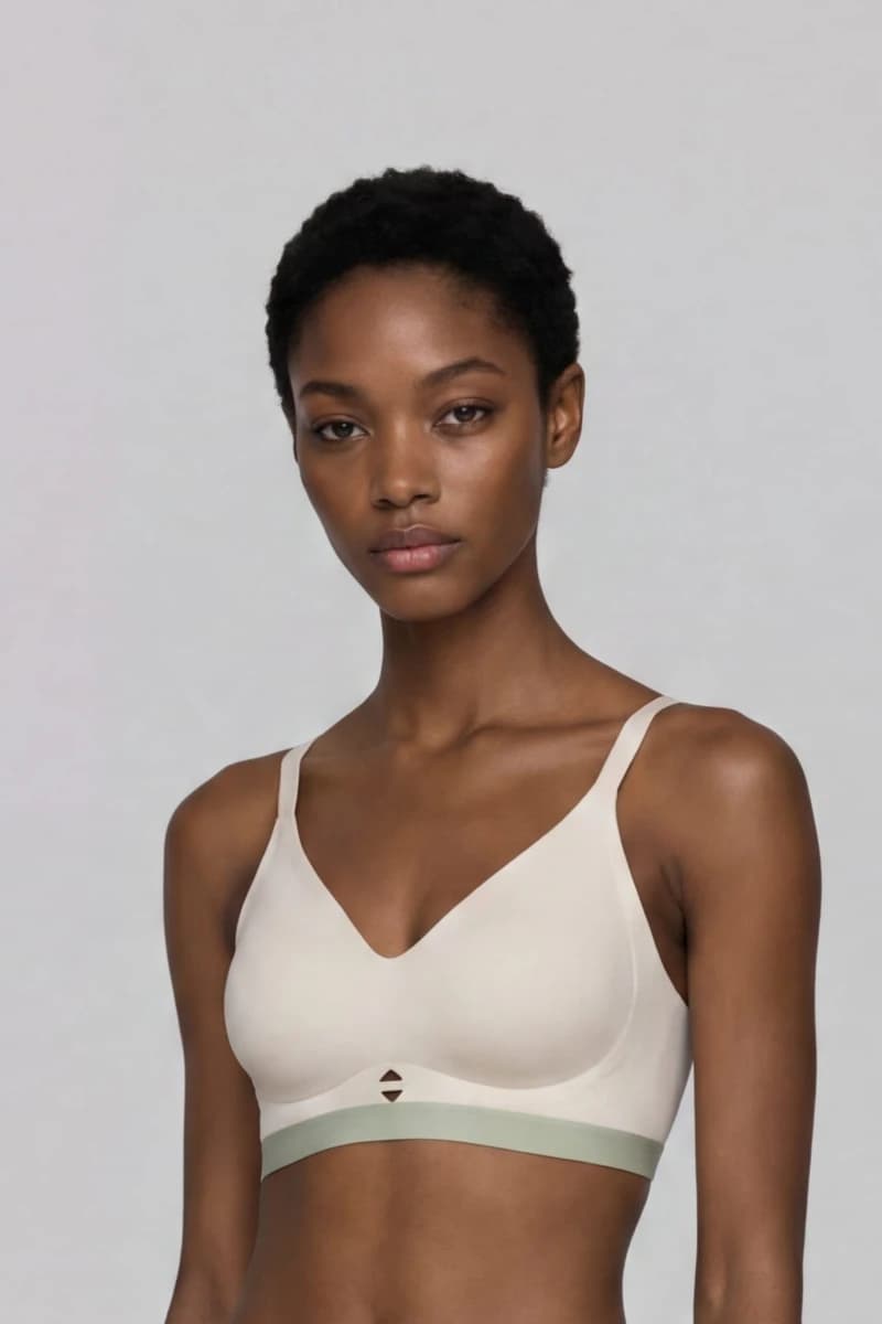 Women's Ecru Modal Bra — view 3