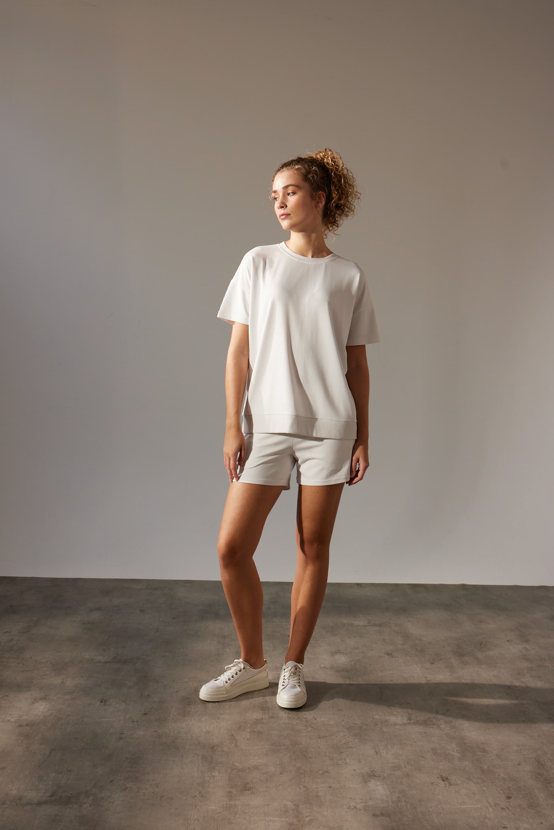 Women's Neutral Modal Shorts — view 2