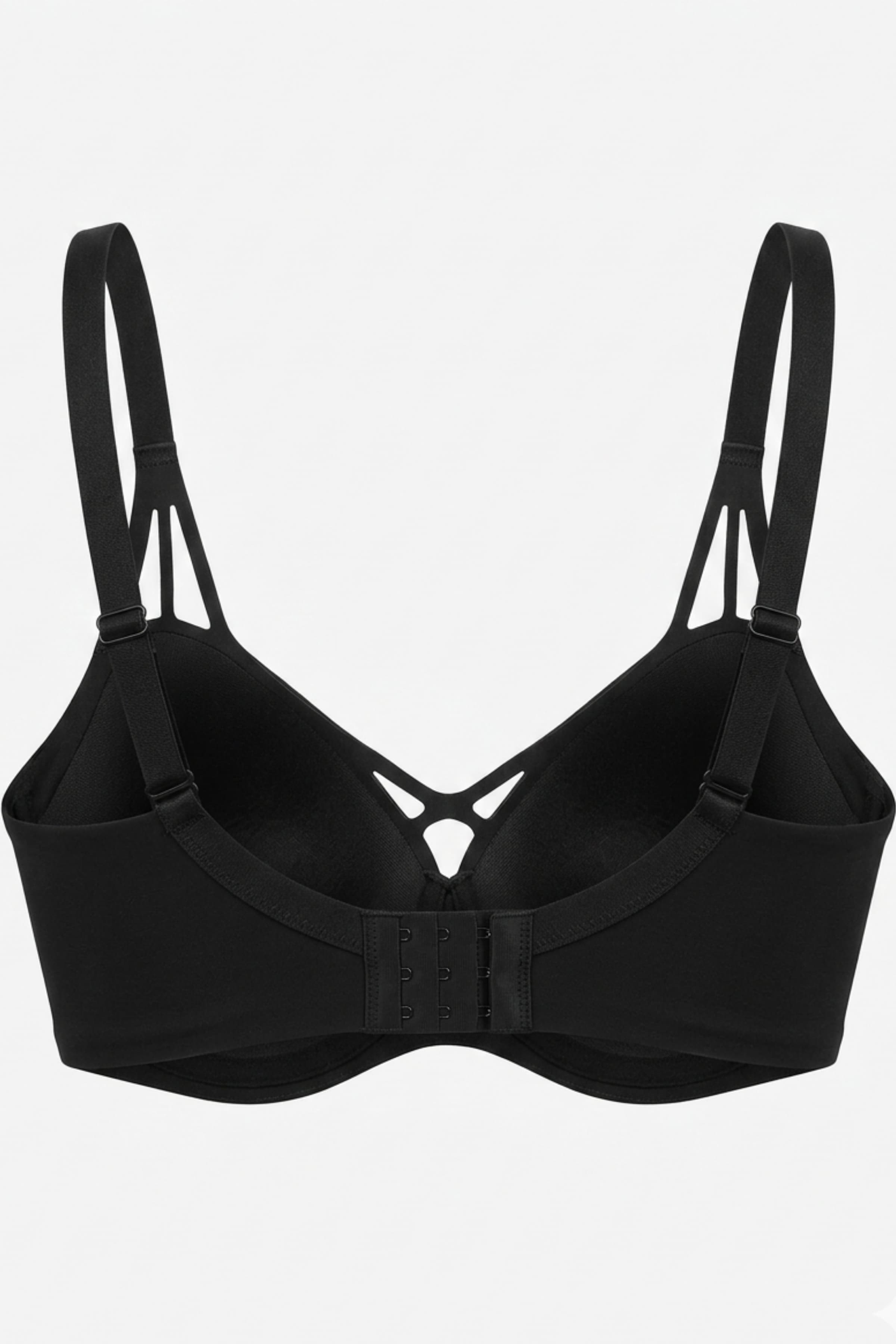 Women's Black Modal Bra — view 2