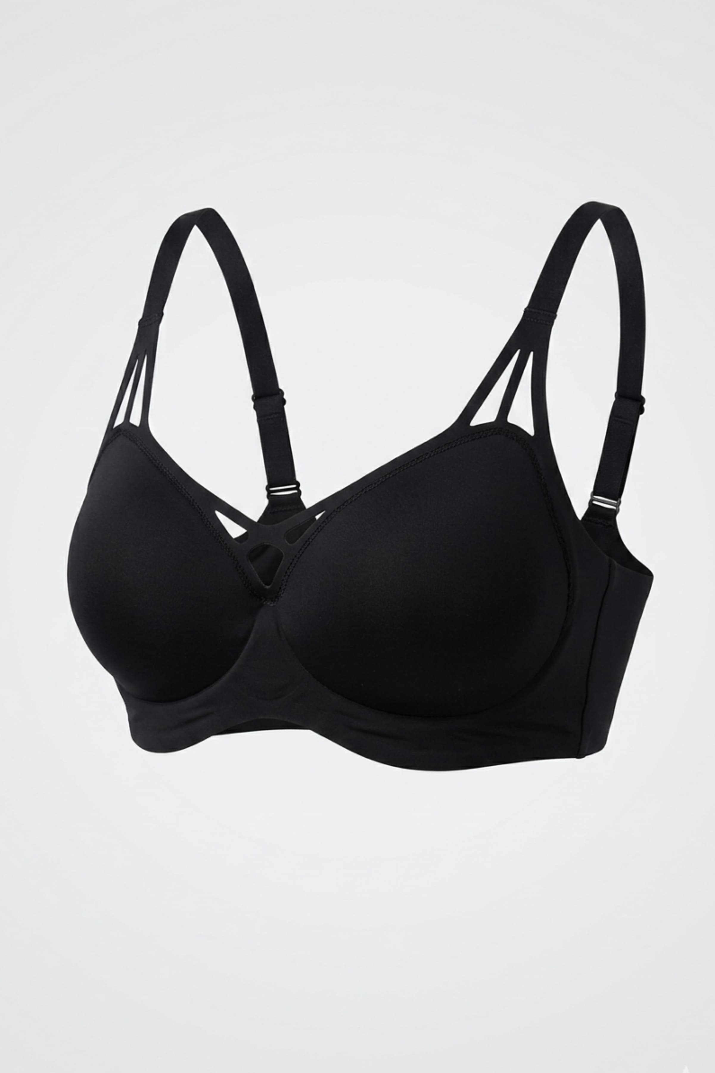 Women's Black Modal Bra — view 3