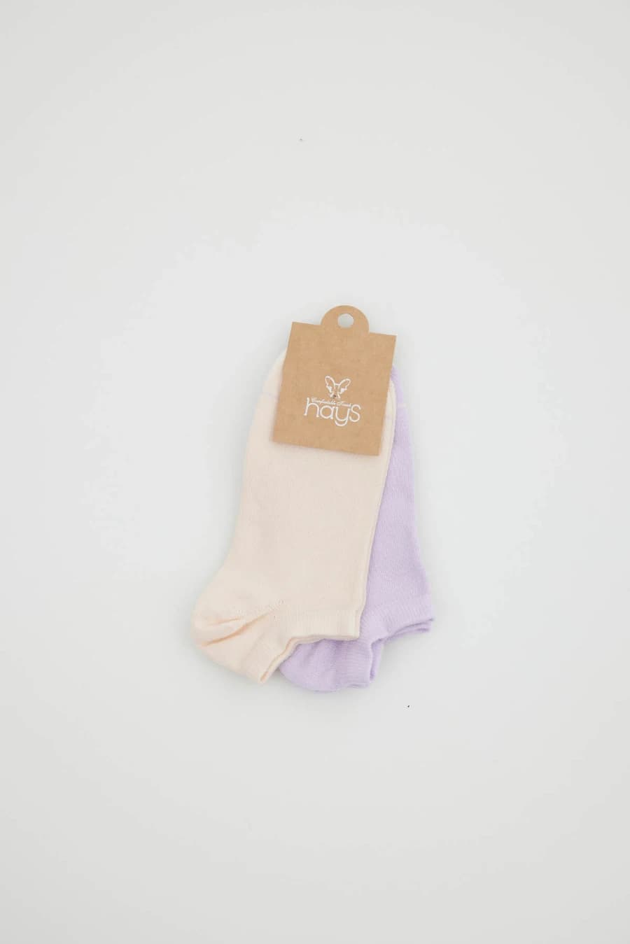 Women's Pink Cotton Socks — view 1
