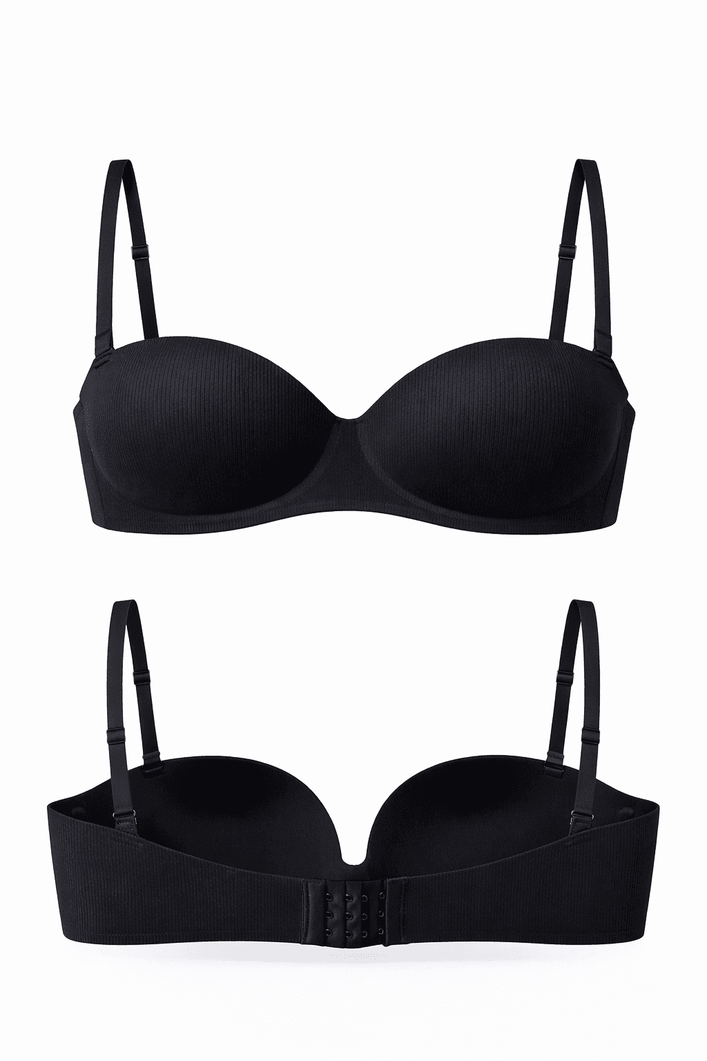 Women's Black Modal Bra — view 2