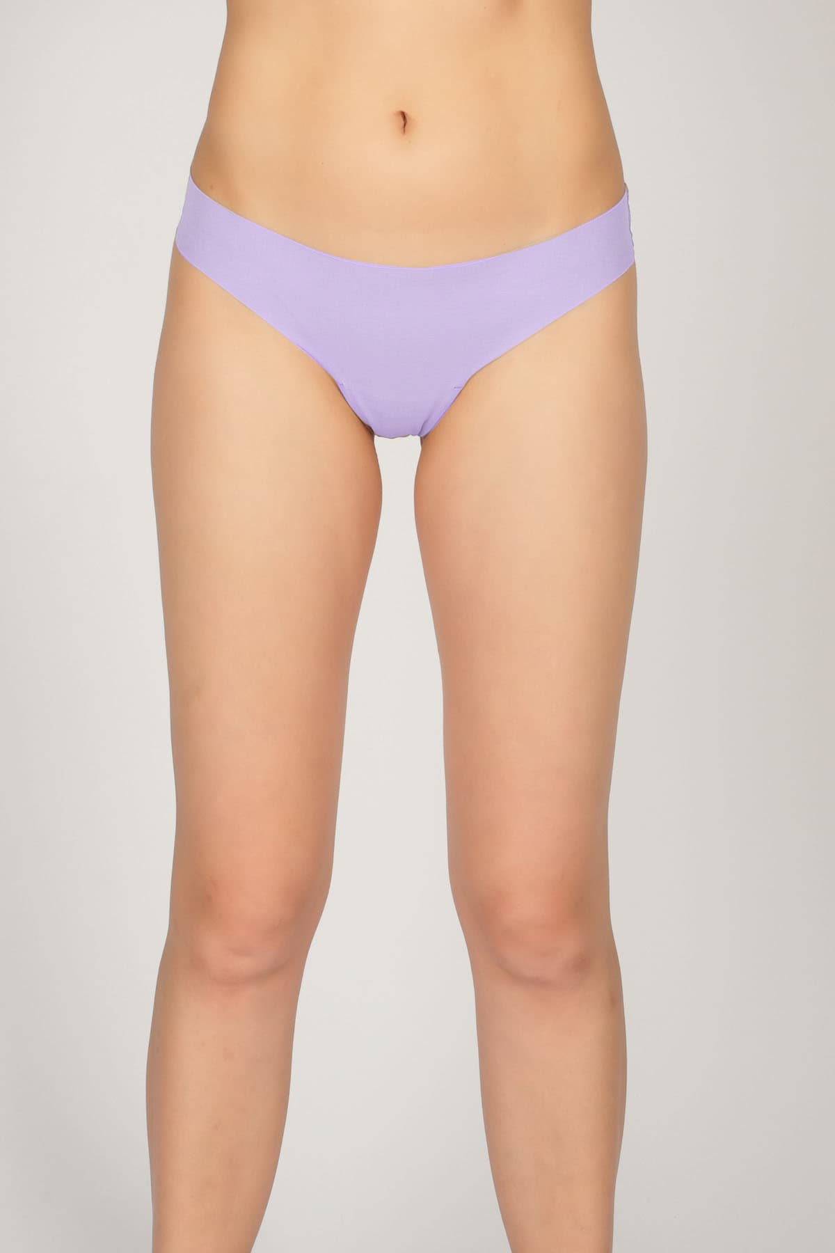 Women's Lilac Cotton Briefs — view 2