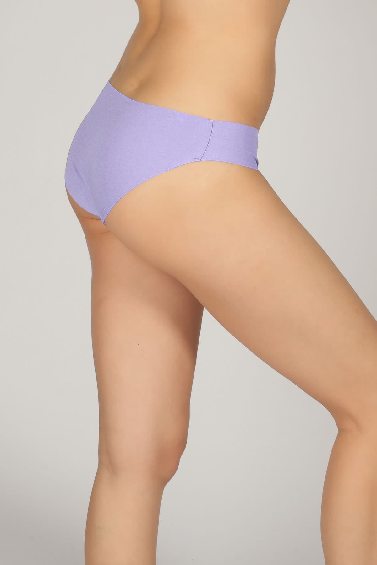 Women's Lilac Cotton Briefs — view 2