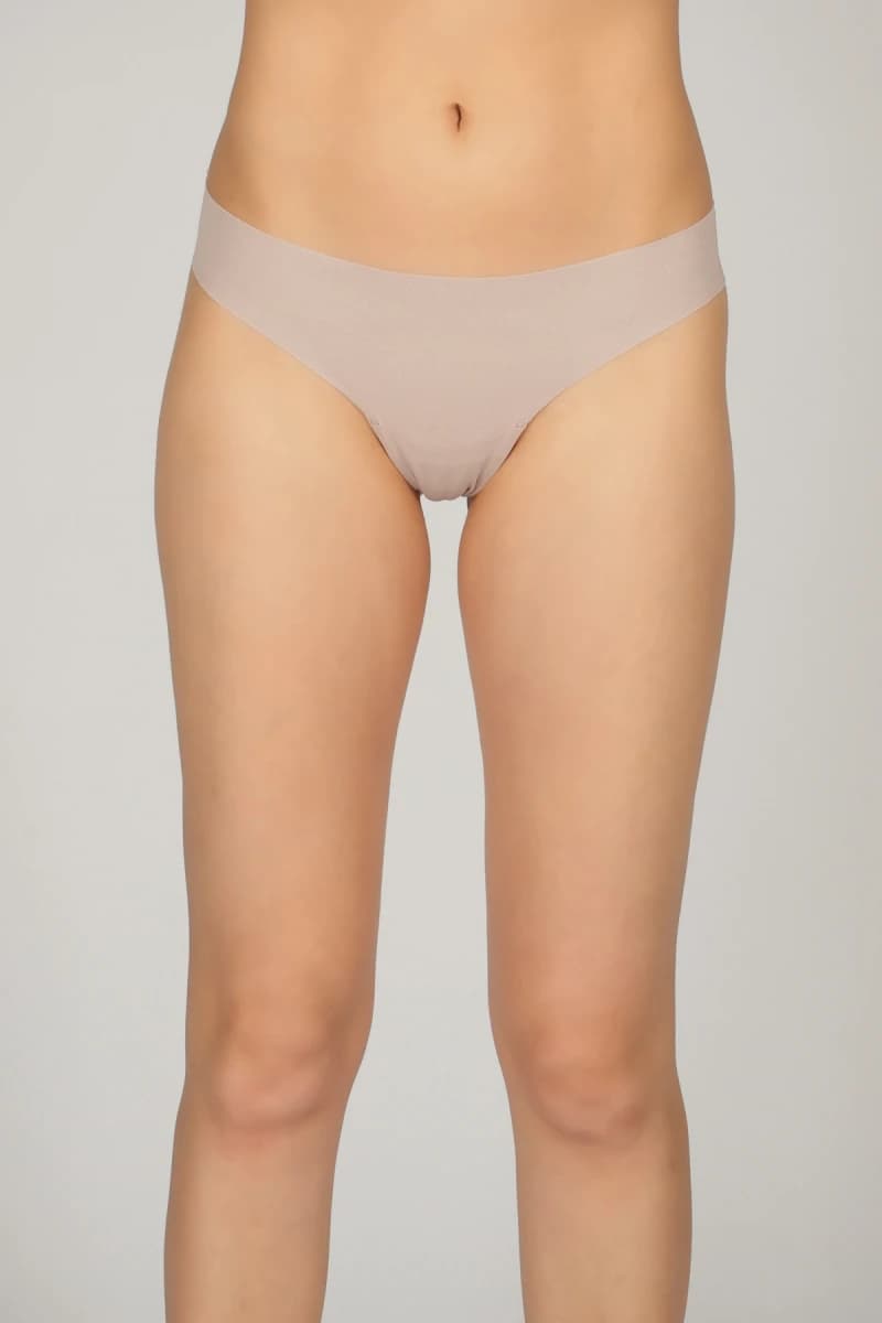 Women's Neutral Cotton Briefs — view 1