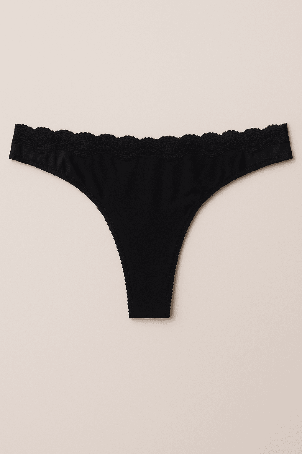 Women's Black Lace Briefs — view 1