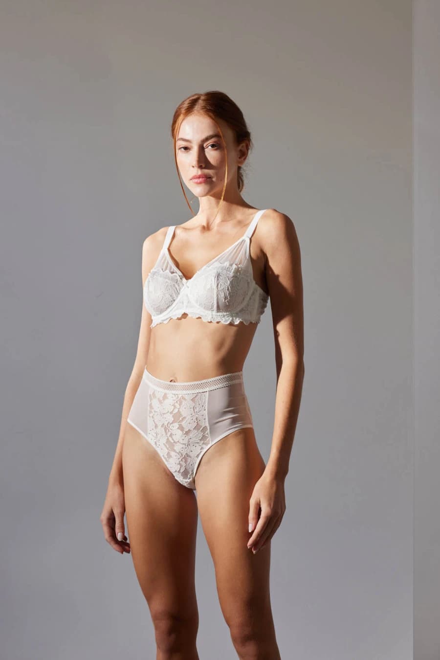 Women's Ecru Lace Briefs — view 2
