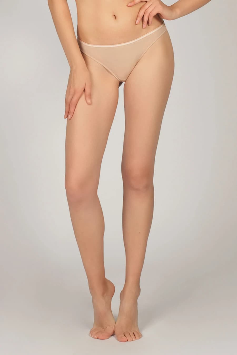 Women's Neutral Lace Briefs — view 3