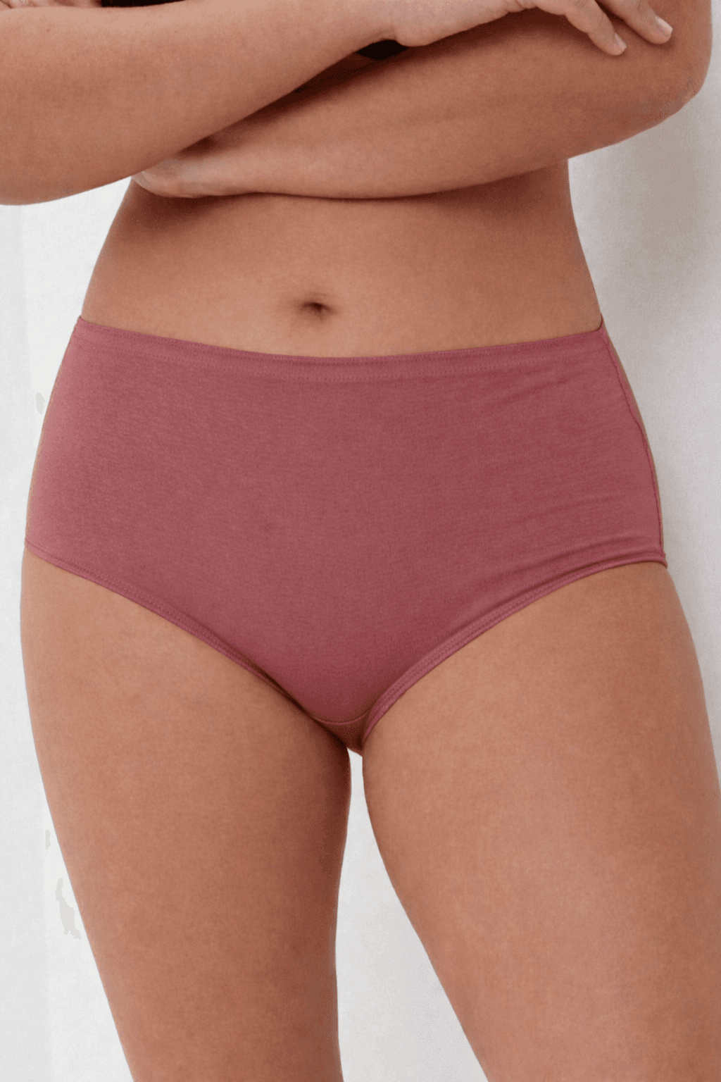 Women's Pink Modal Briefs — view 1