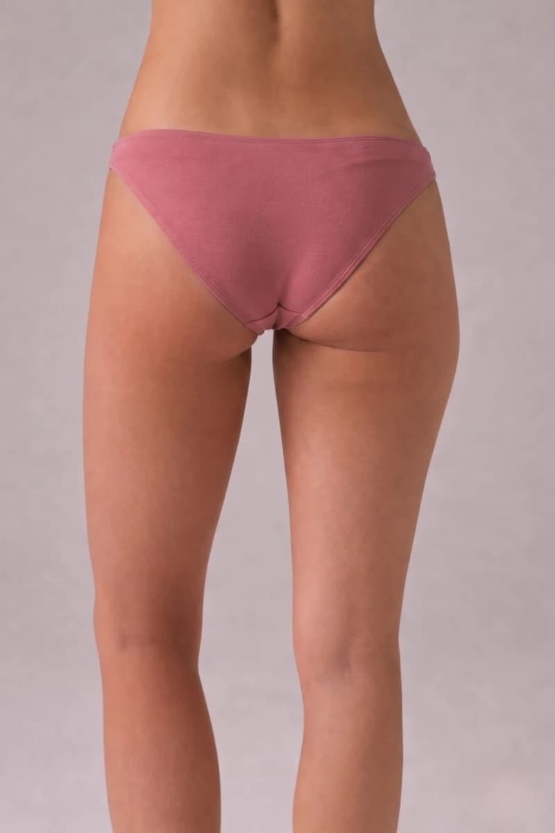 Women's Pink Modal Briefs — view 1