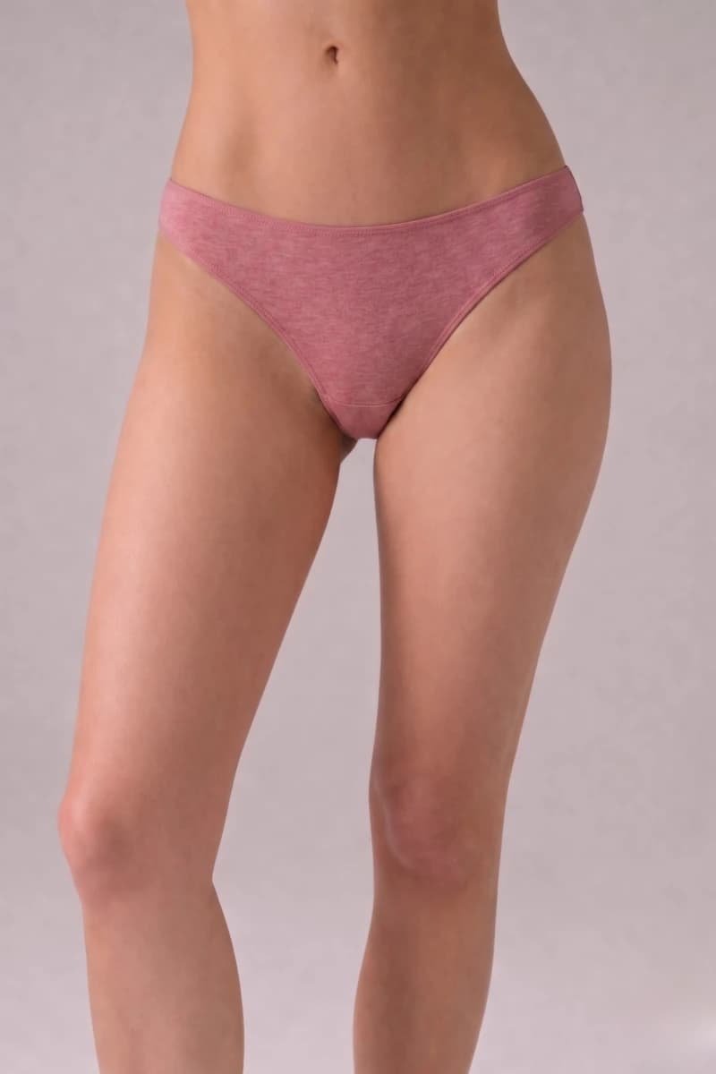 Women's Pink Modal Briefs — view 2