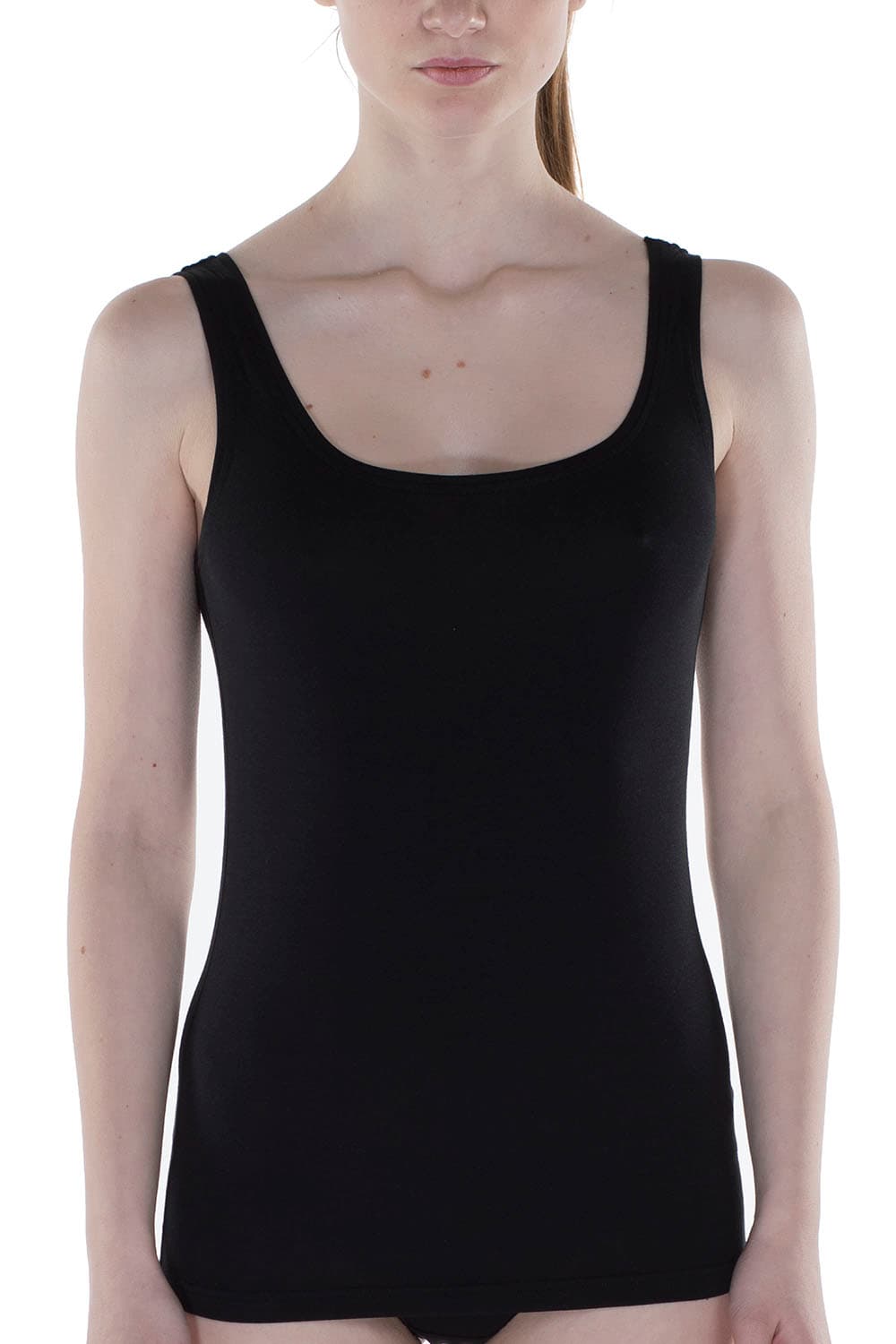 Women's Black Modal Camisole — view 1