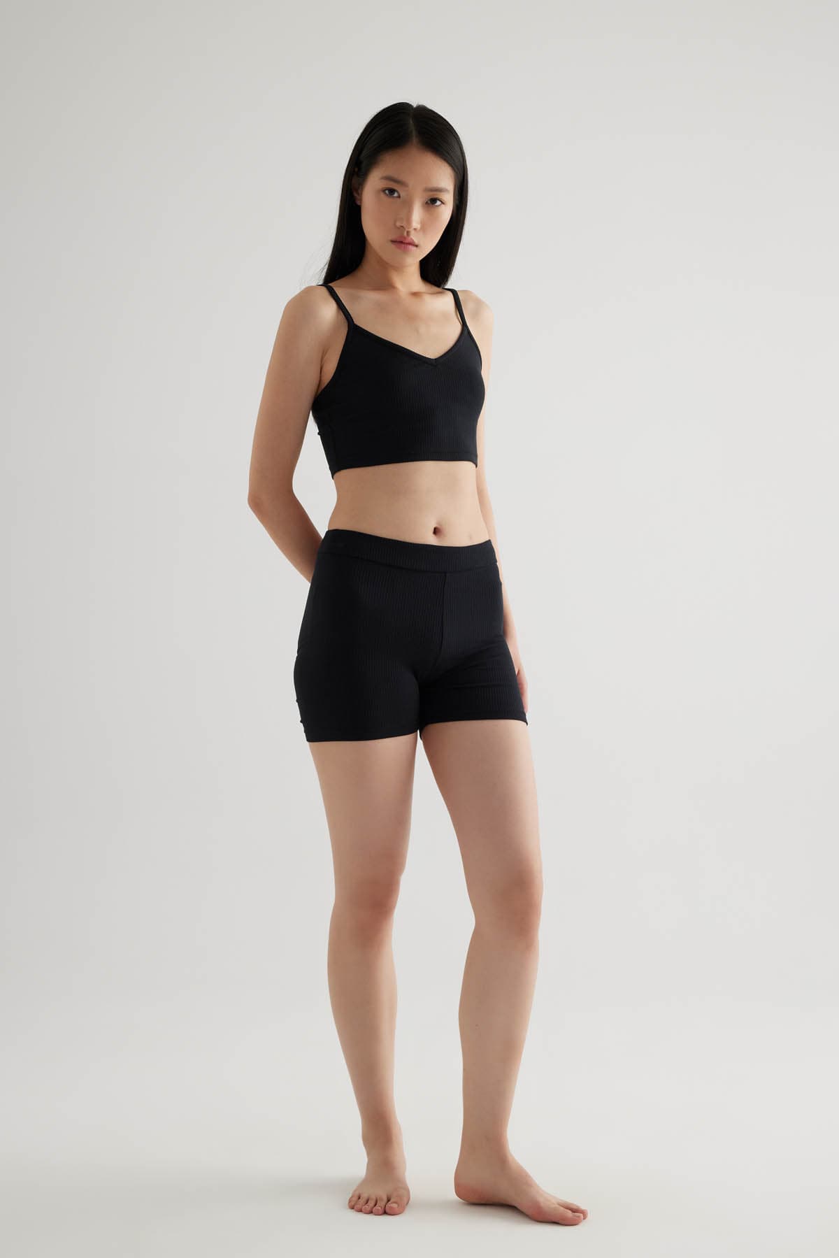 Women's Black Modal Camisole — view 2