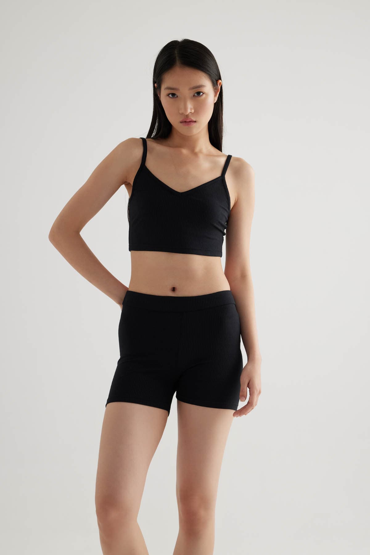 Women's Black Modal Camisole — view 3