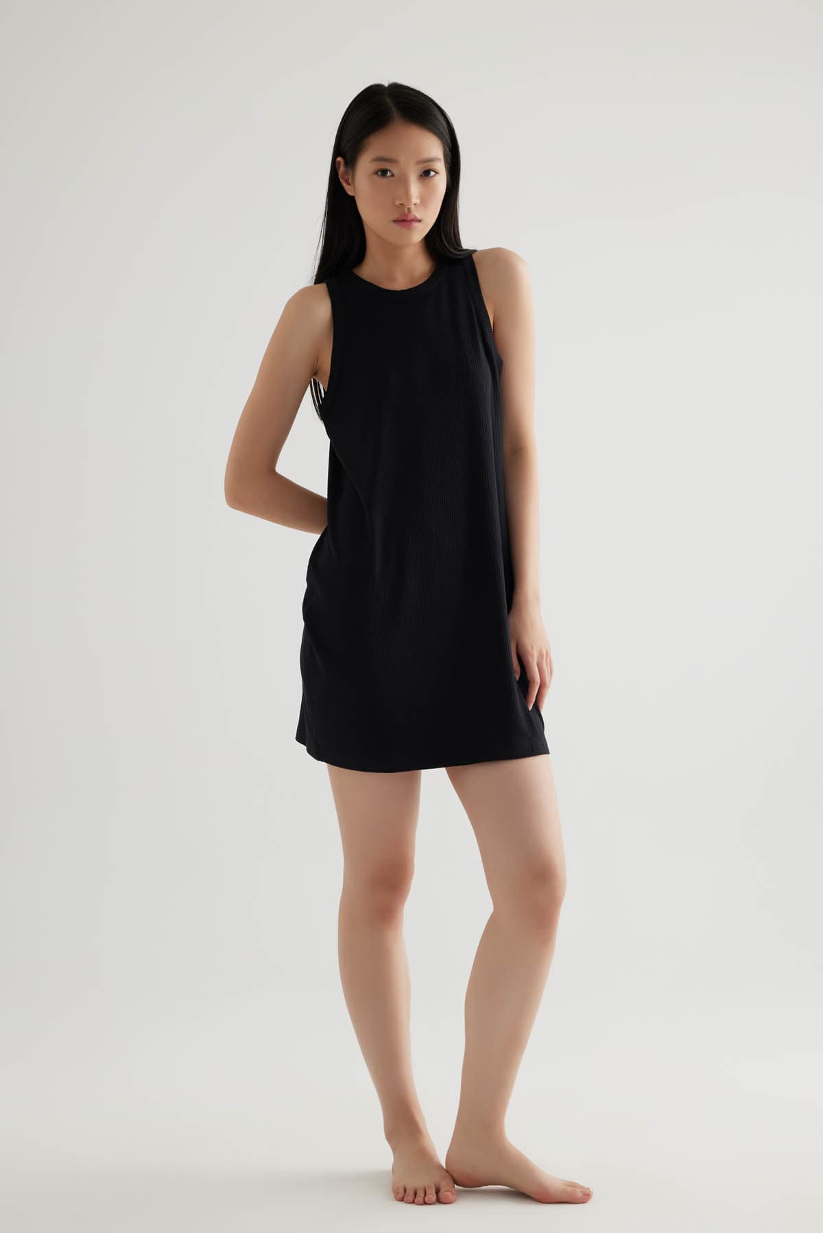 Women's Black Modal Dress — view 1