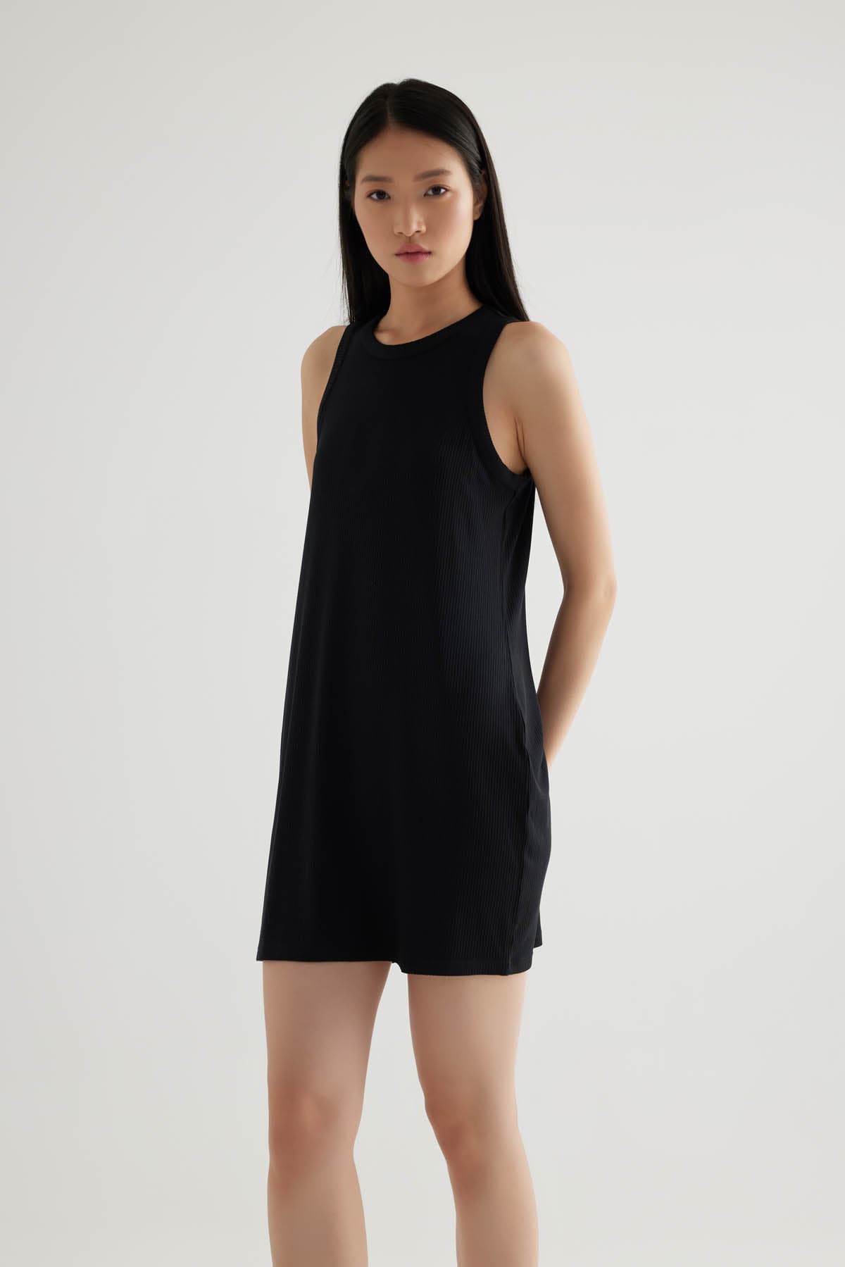 Women's Black Modal Dress — view 3