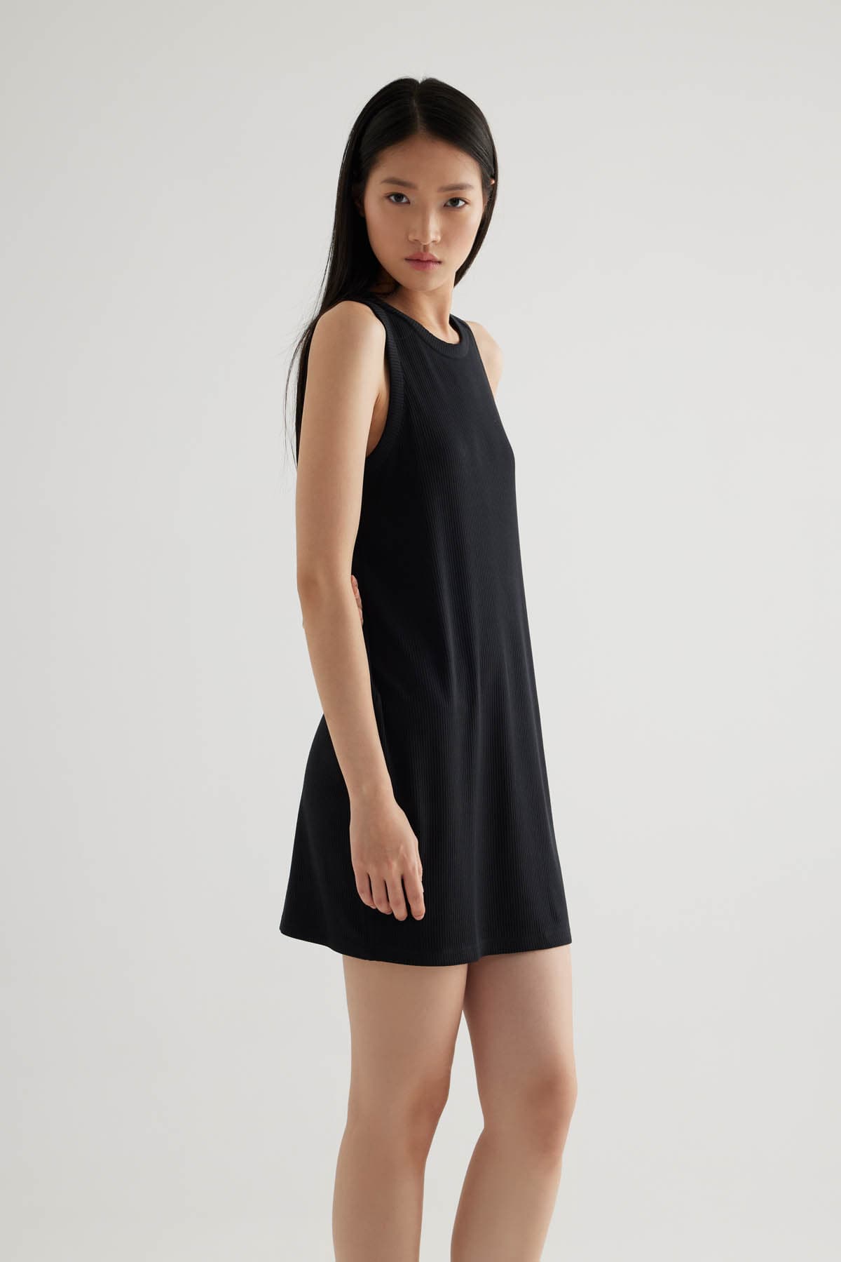 Women's Black Modal Dress — view 4