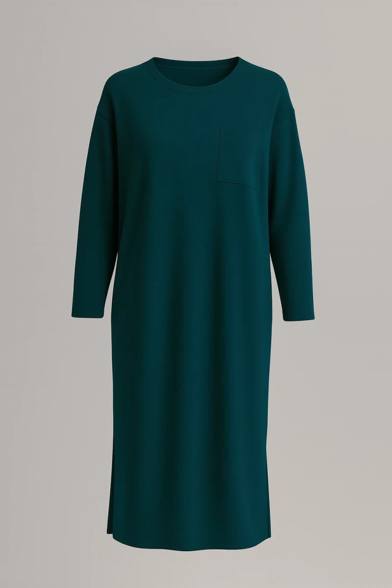 Women's Blue Modal Dress — view 1