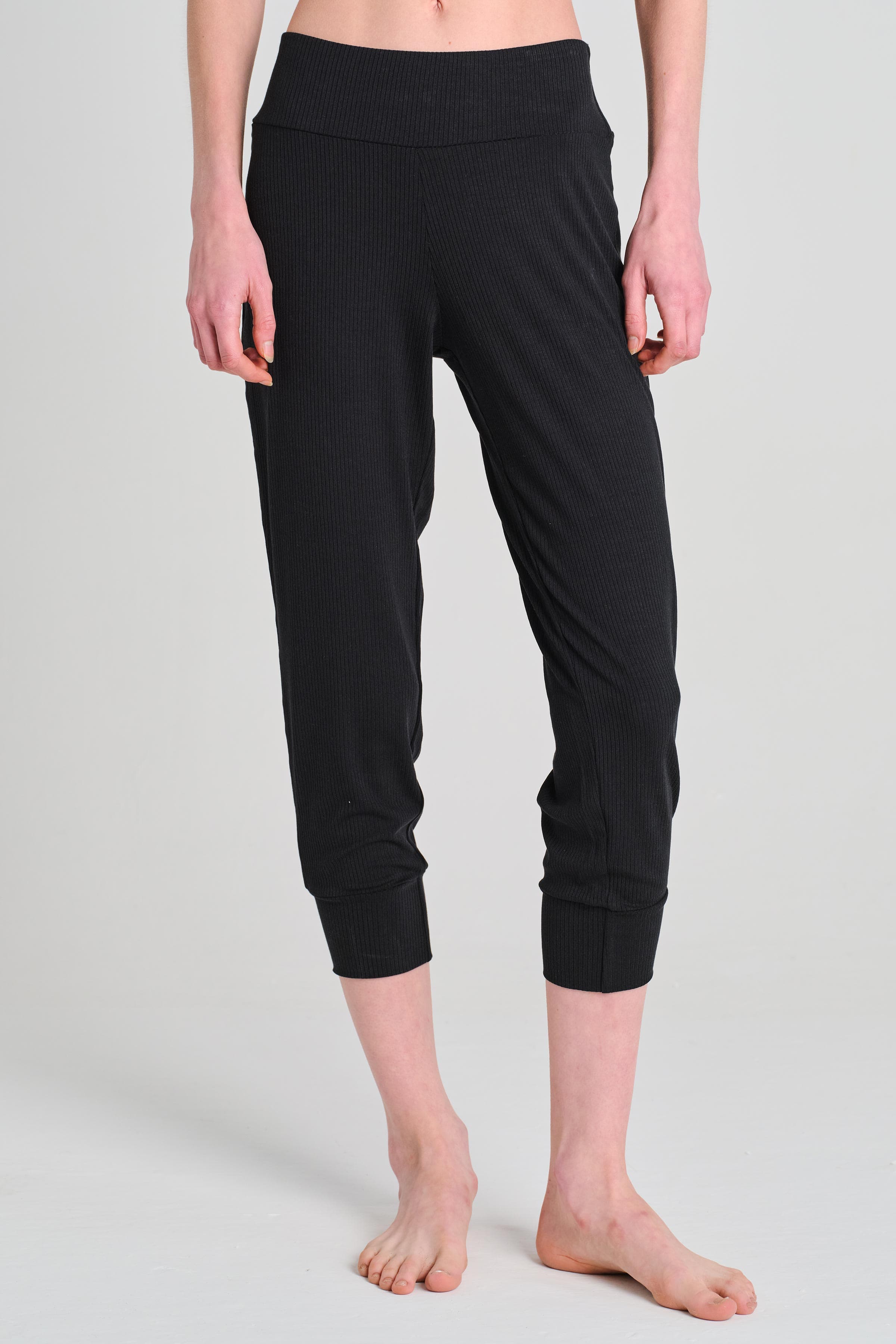 Women's Black Modal Pajama Set — view 1