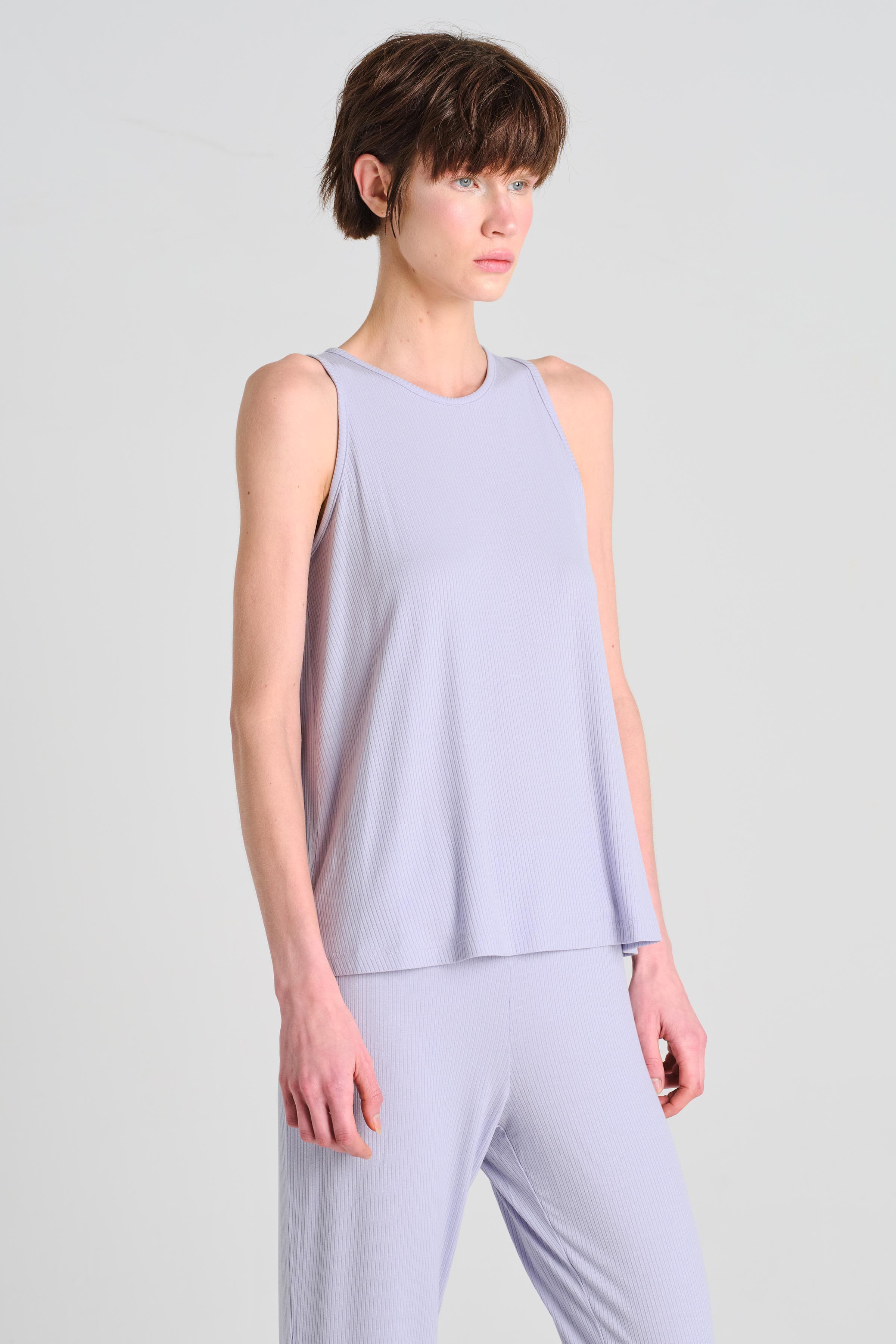 Women's Lilac Modal Pajama Set — view 1