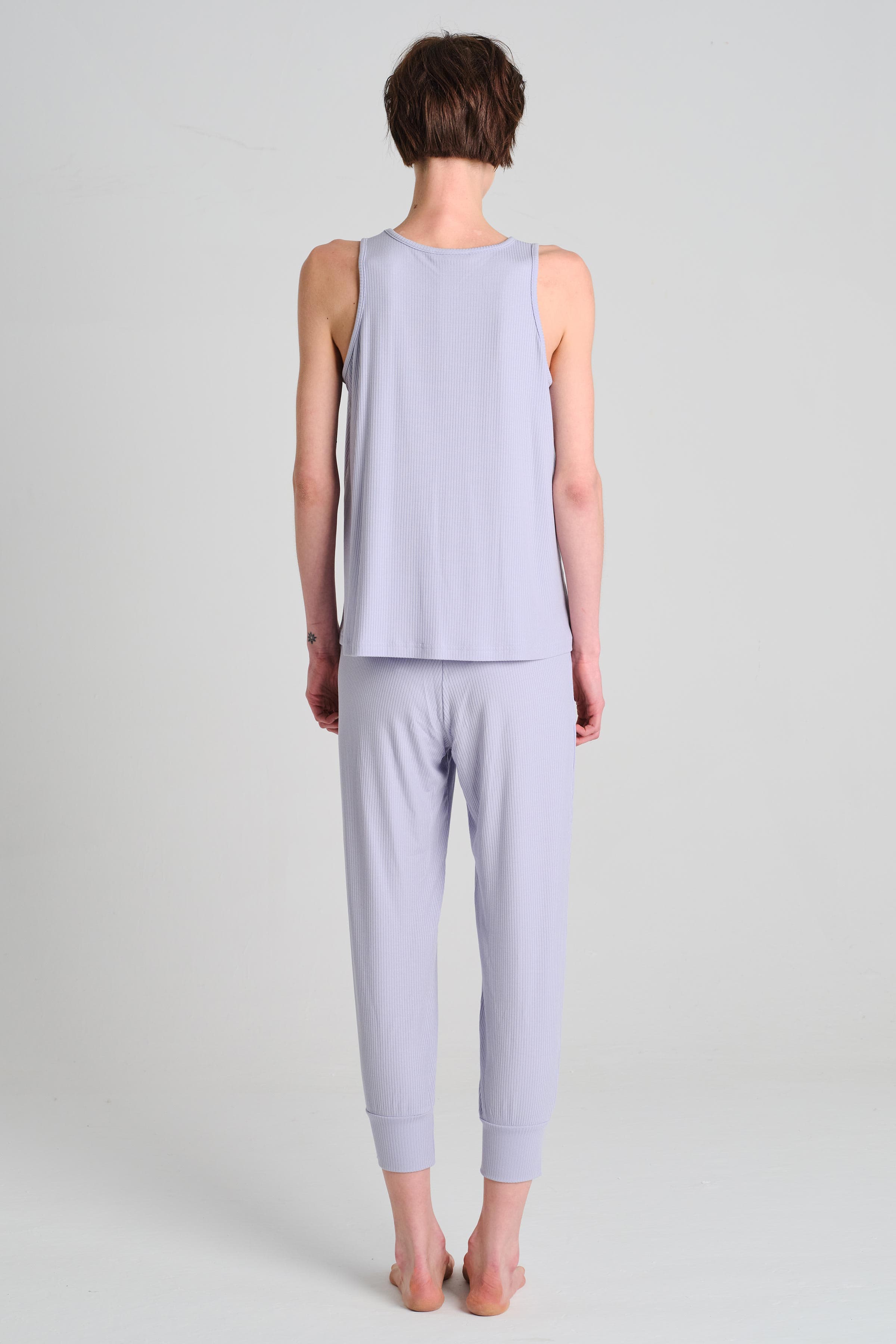 Women's Lilac Modal Pajama Set — view 4