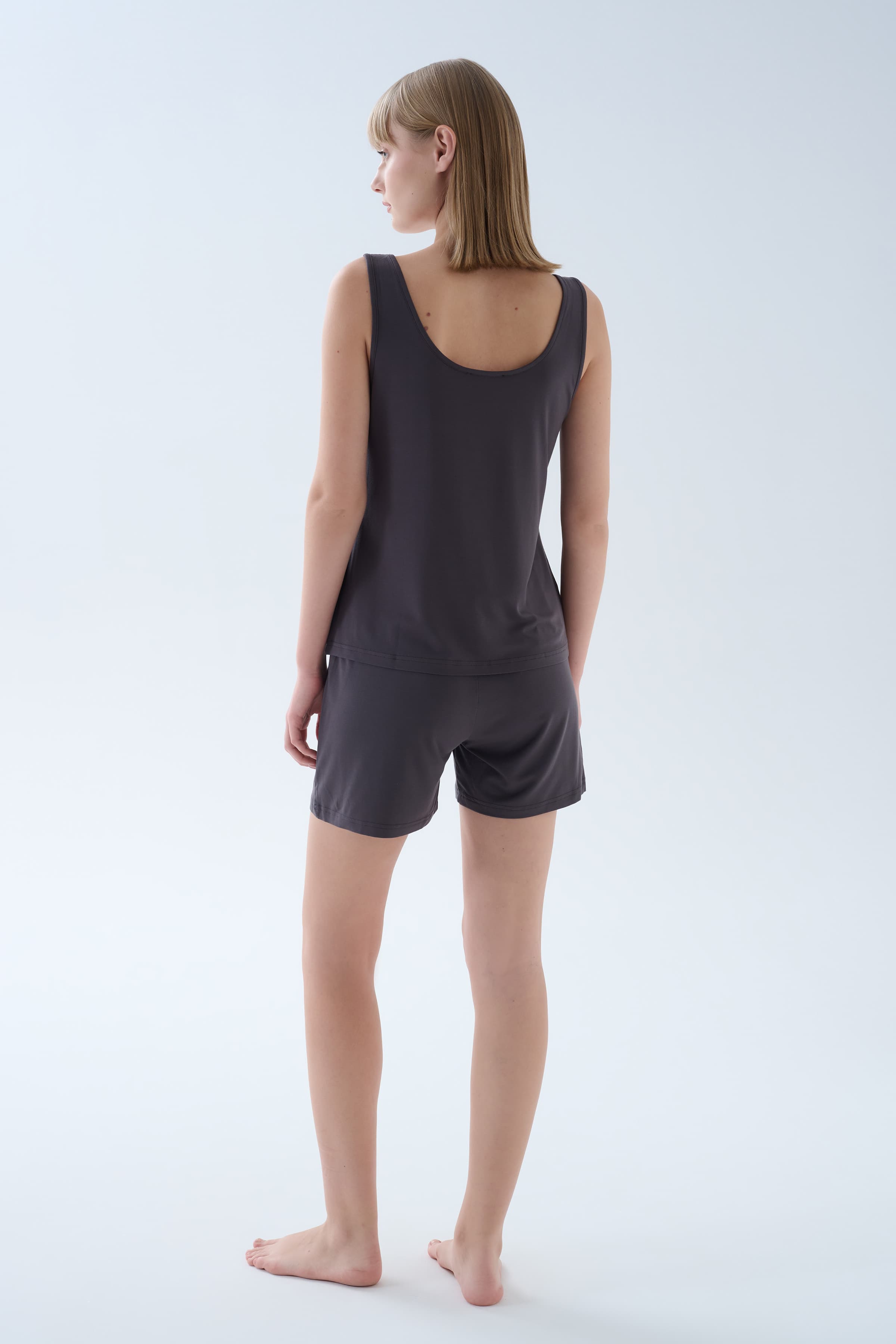 Women's Neutral Modal Shorts — view 3
