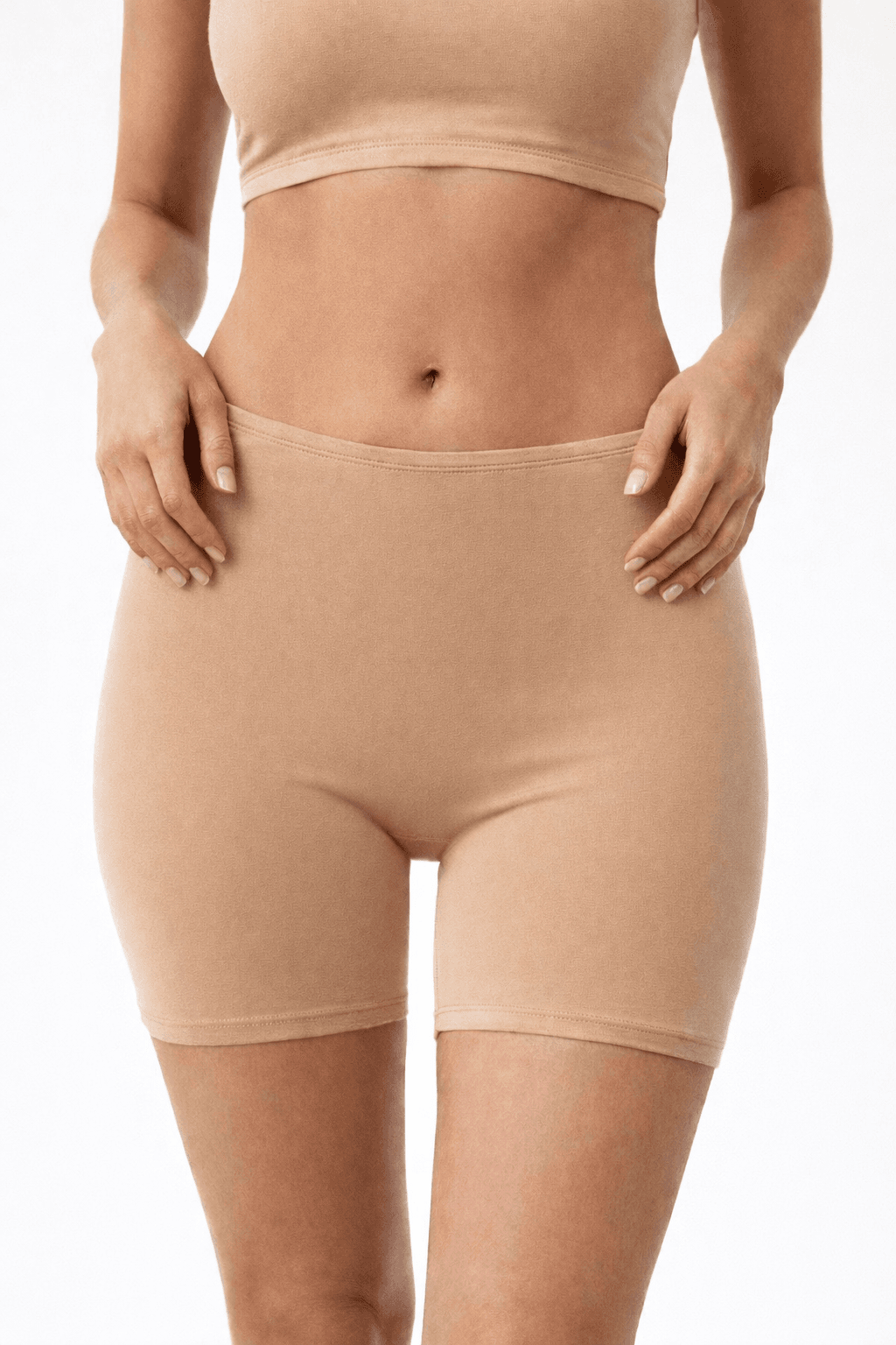 Women's Neutral Cotton Boxer — view 1