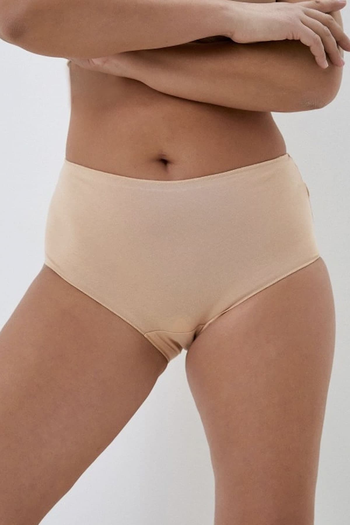 Women's Neutral Cotton Briefs — view 1