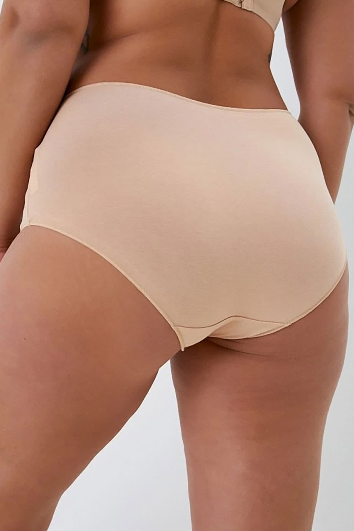 Women's Neutral Cotton Briefs — view 2