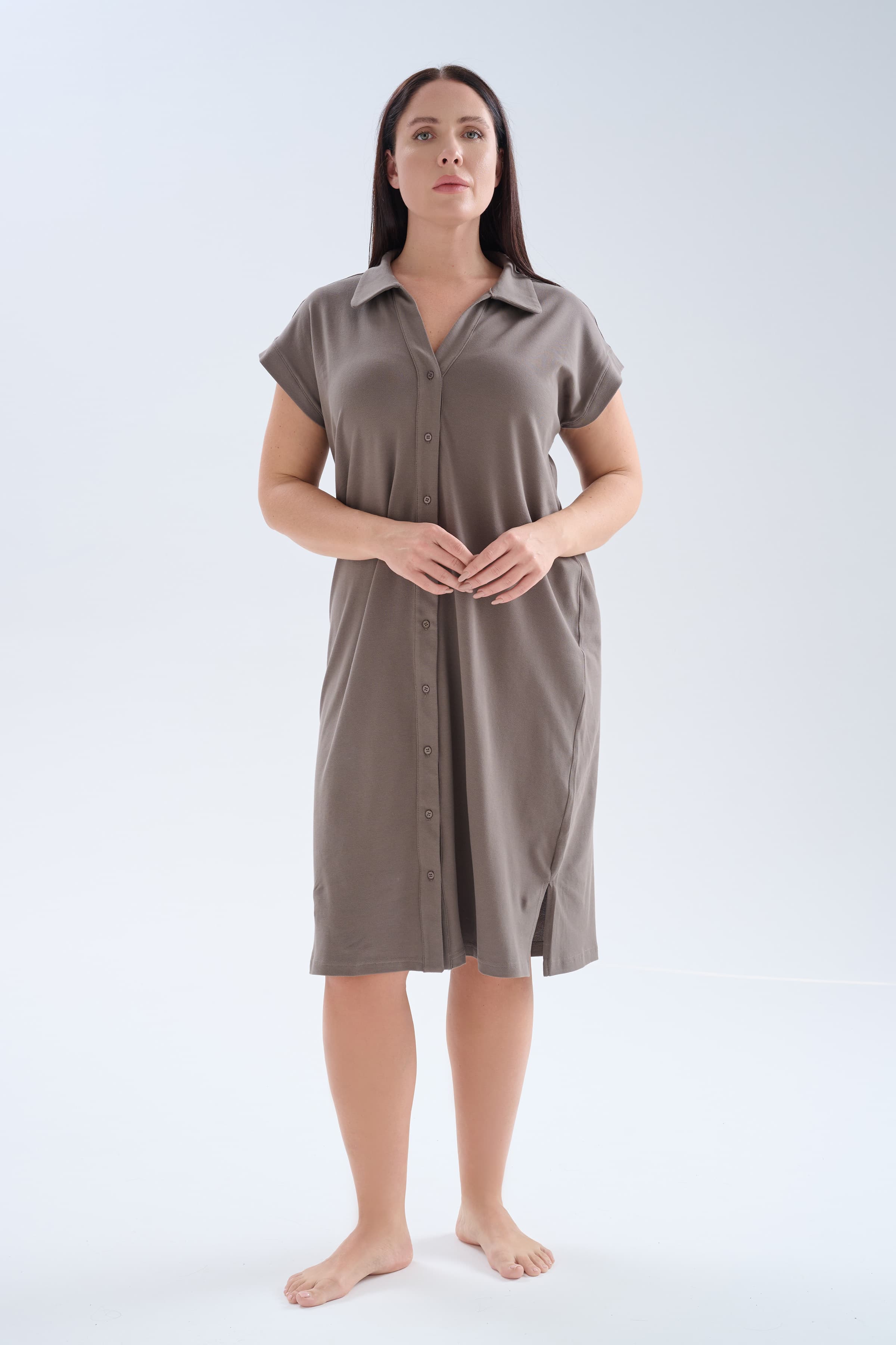 Women's Mink Cotton Dress — view 1