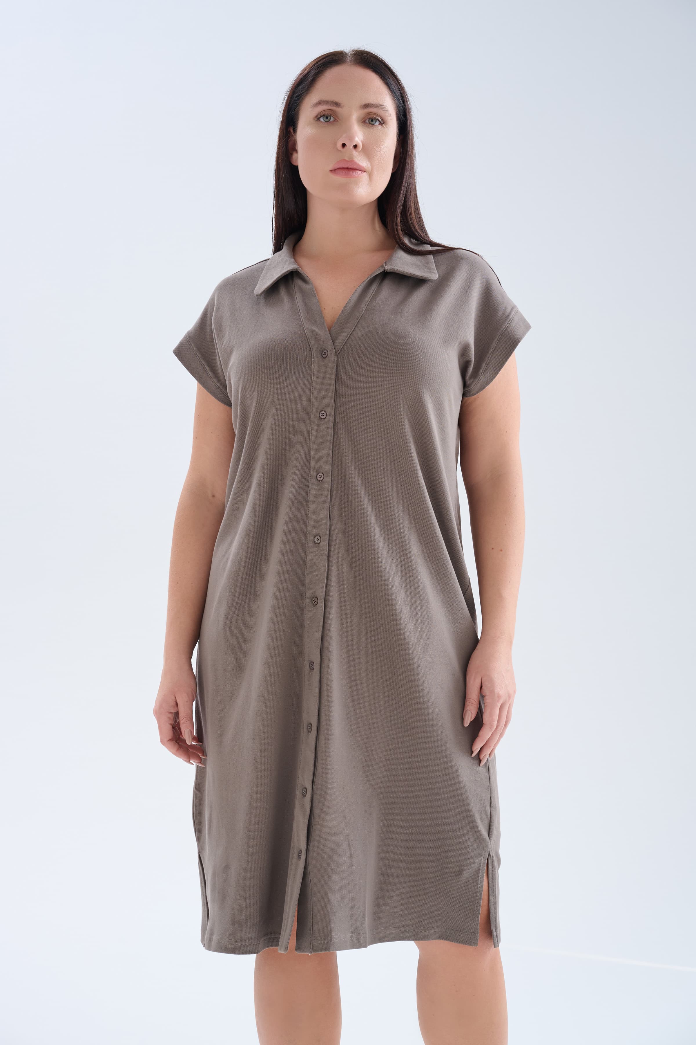 Women's Mink Cotton Dress — view 4