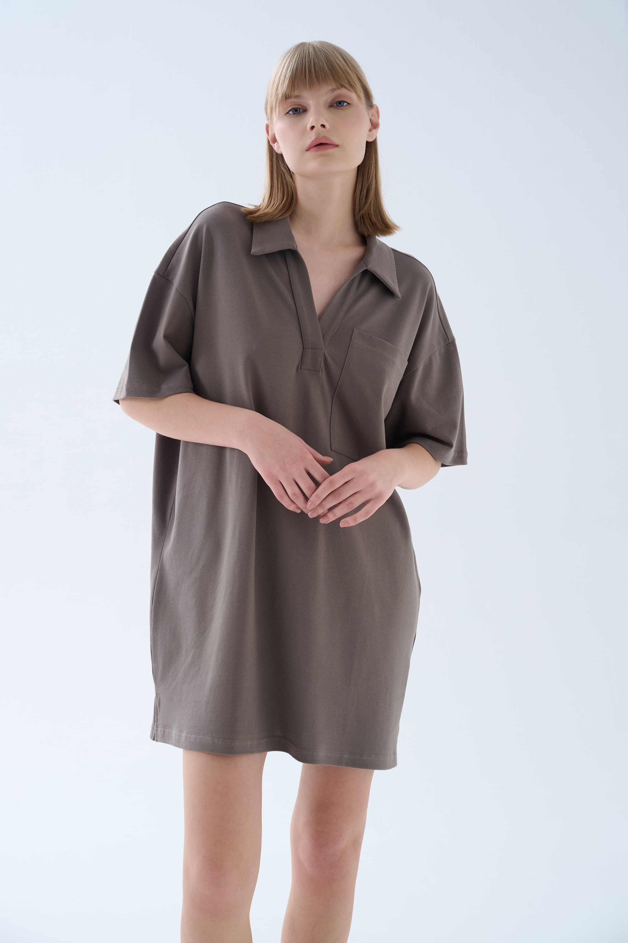 Women's Mink Cotton Dress — view 2