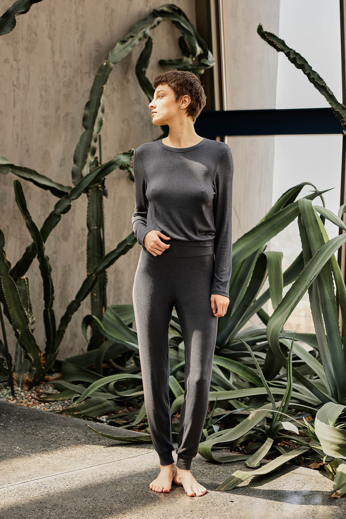 Women's Neutral Viscose Camisole — view 1